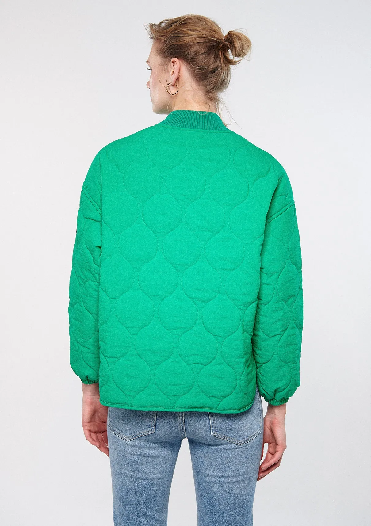 Green Bomber Jacket
