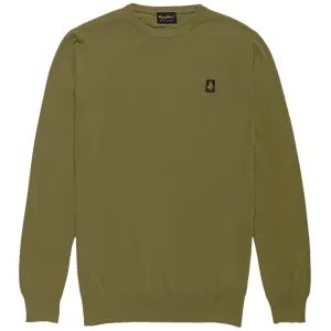 Green Cotton Sweater