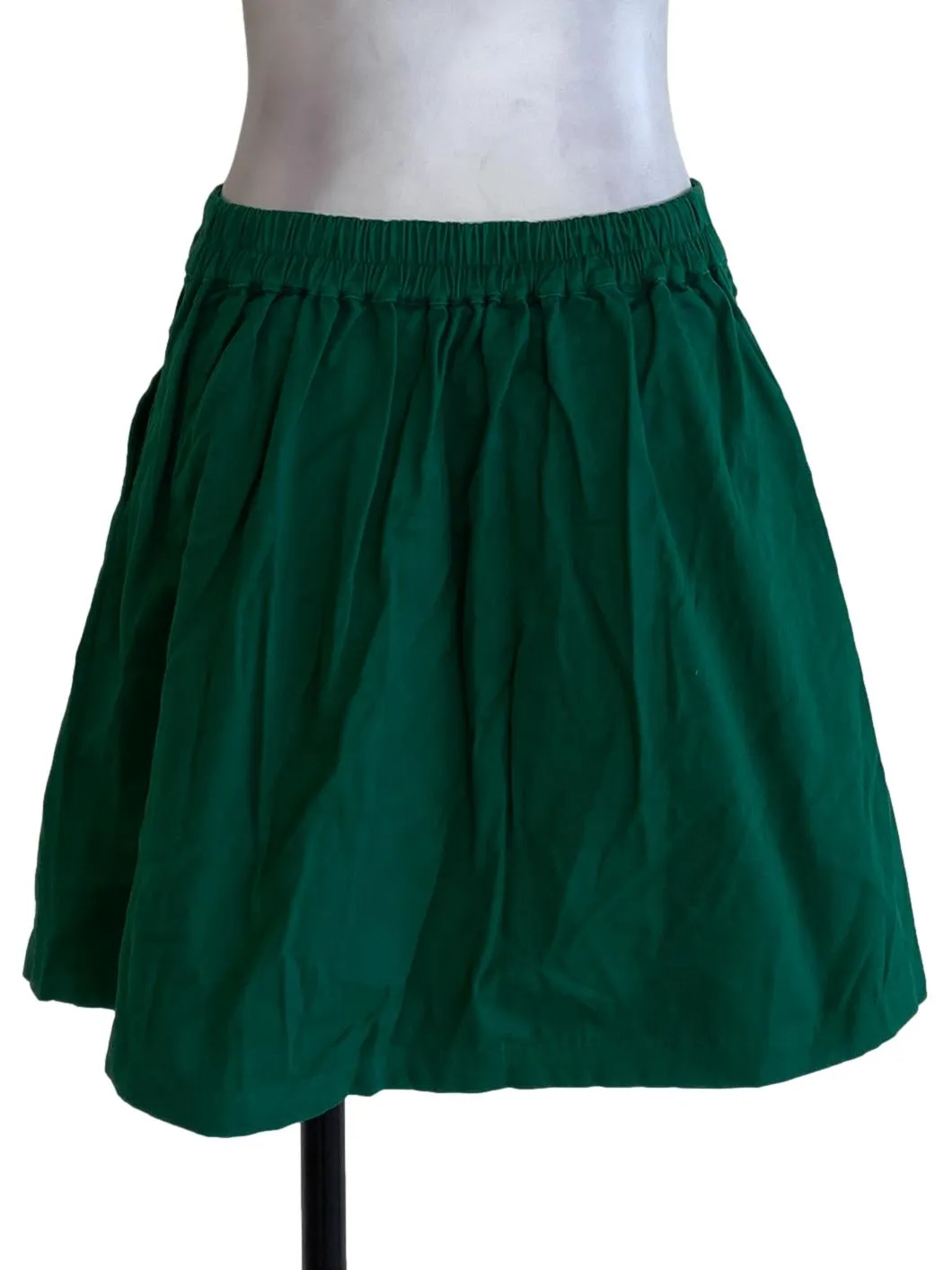 Green Plain Skirt TTR