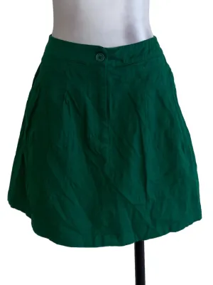 Green Plain Skirt TTR
