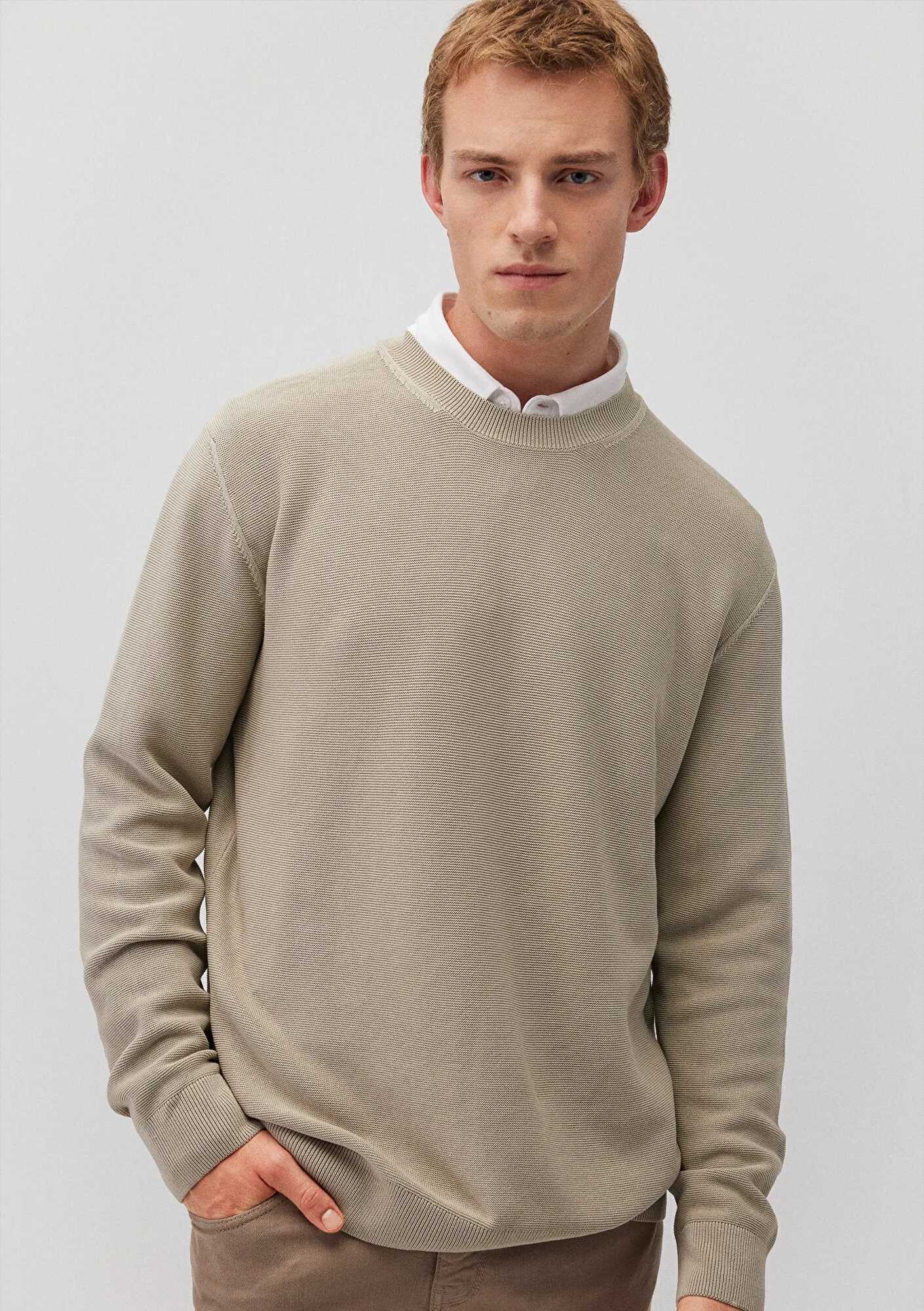 Grey Crewneck Sweater