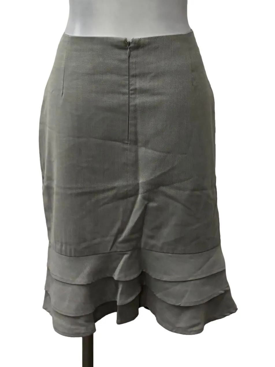 Grey Mini Skirt