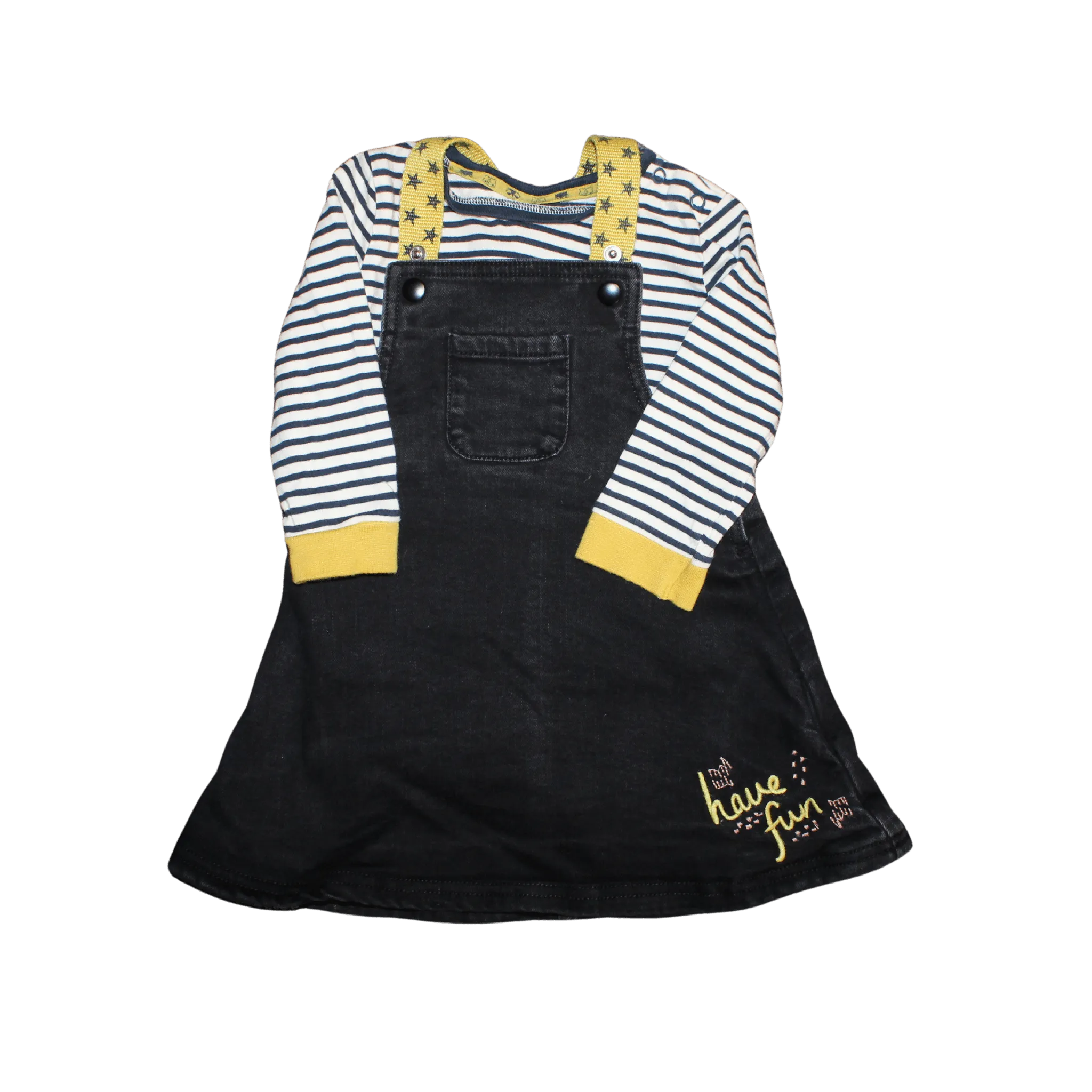 Have Fun Dungaree Dress