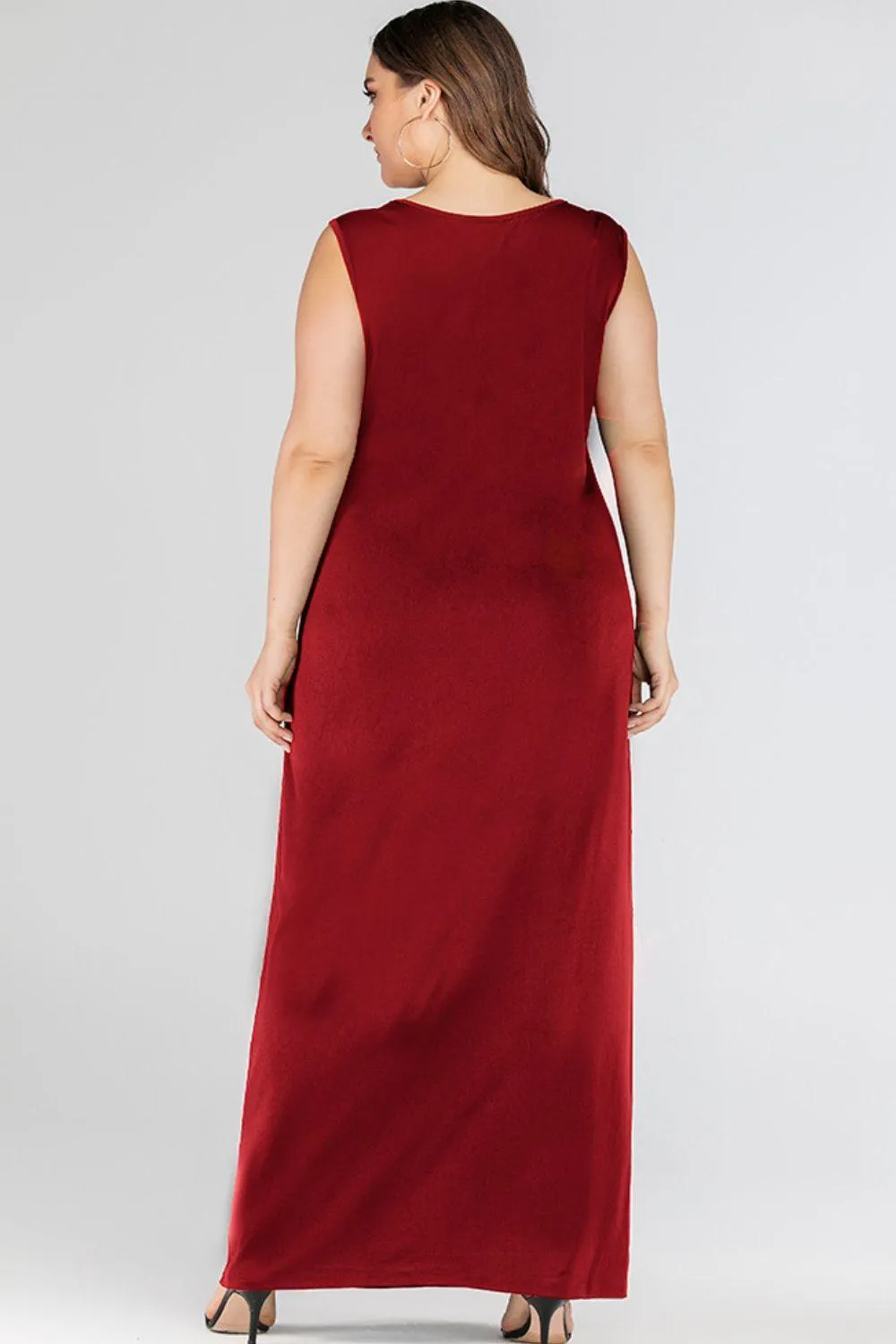 Hazel Blues® | Scoop Neck Maxi Tank Dress