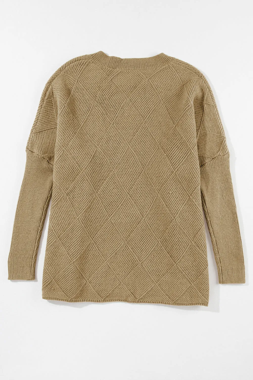 Hazel Blues® |  V-Neck Batwing Sleeve Sweater