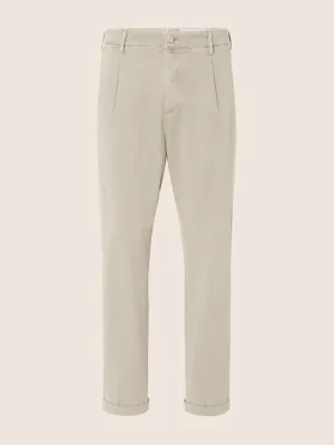 Henry - Pants in Stretch Cotton and Lyocell Gabardine