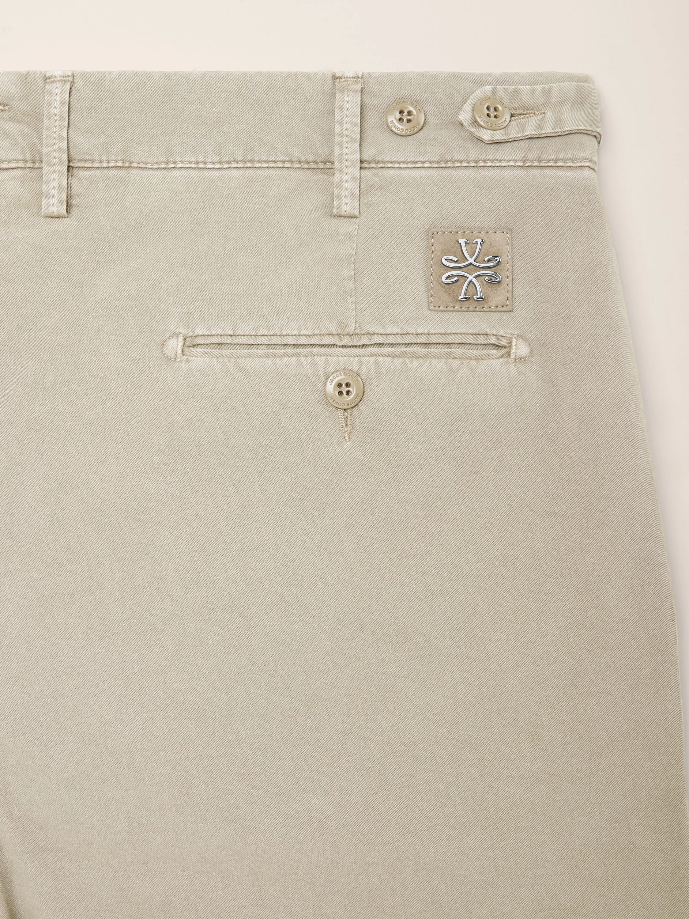 Henry - Pants in Stretch Cotton and Lyocell Gabardine