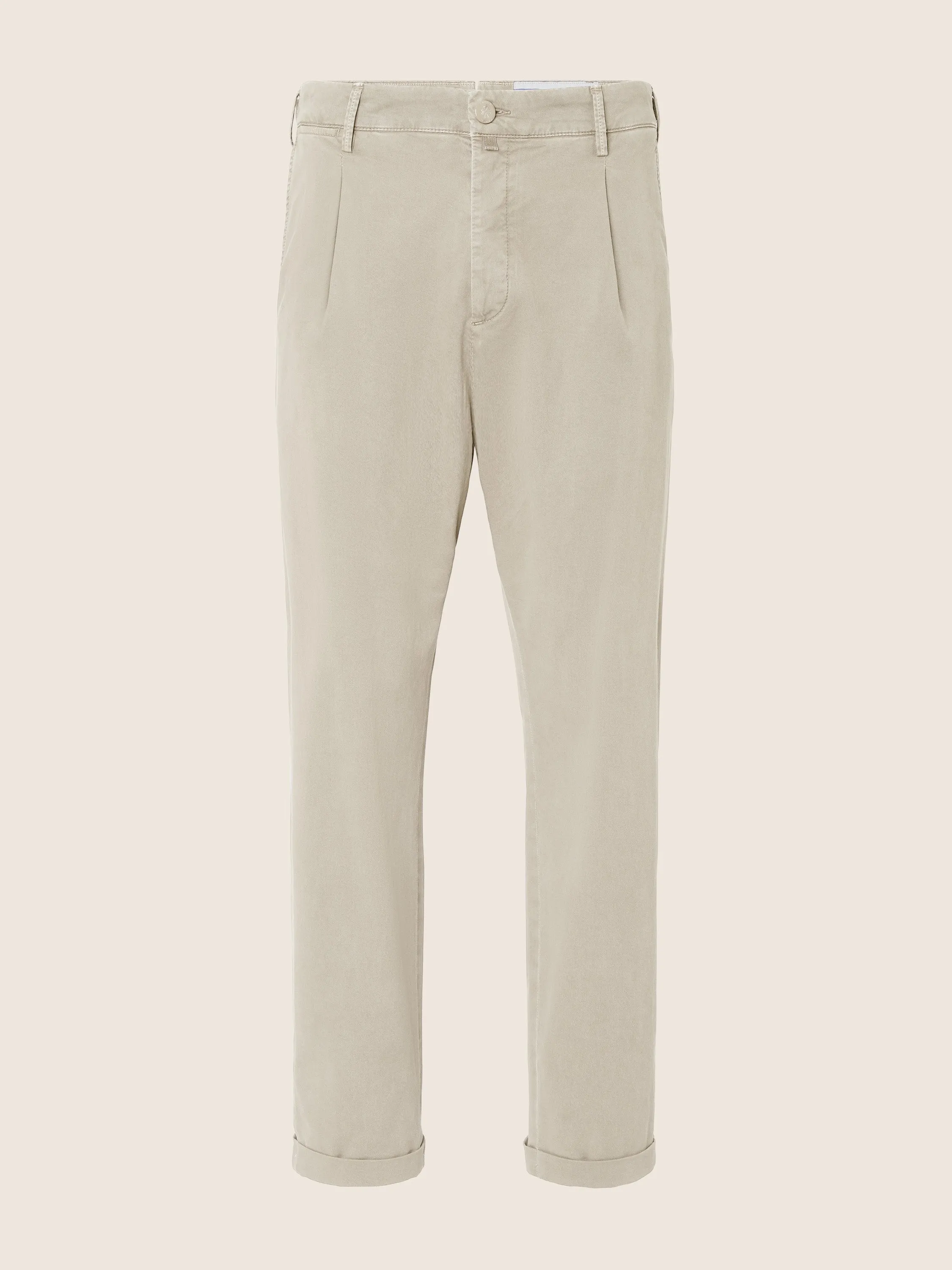 Henry - Pants in Stretch Cotton and Lyocell Gabardine