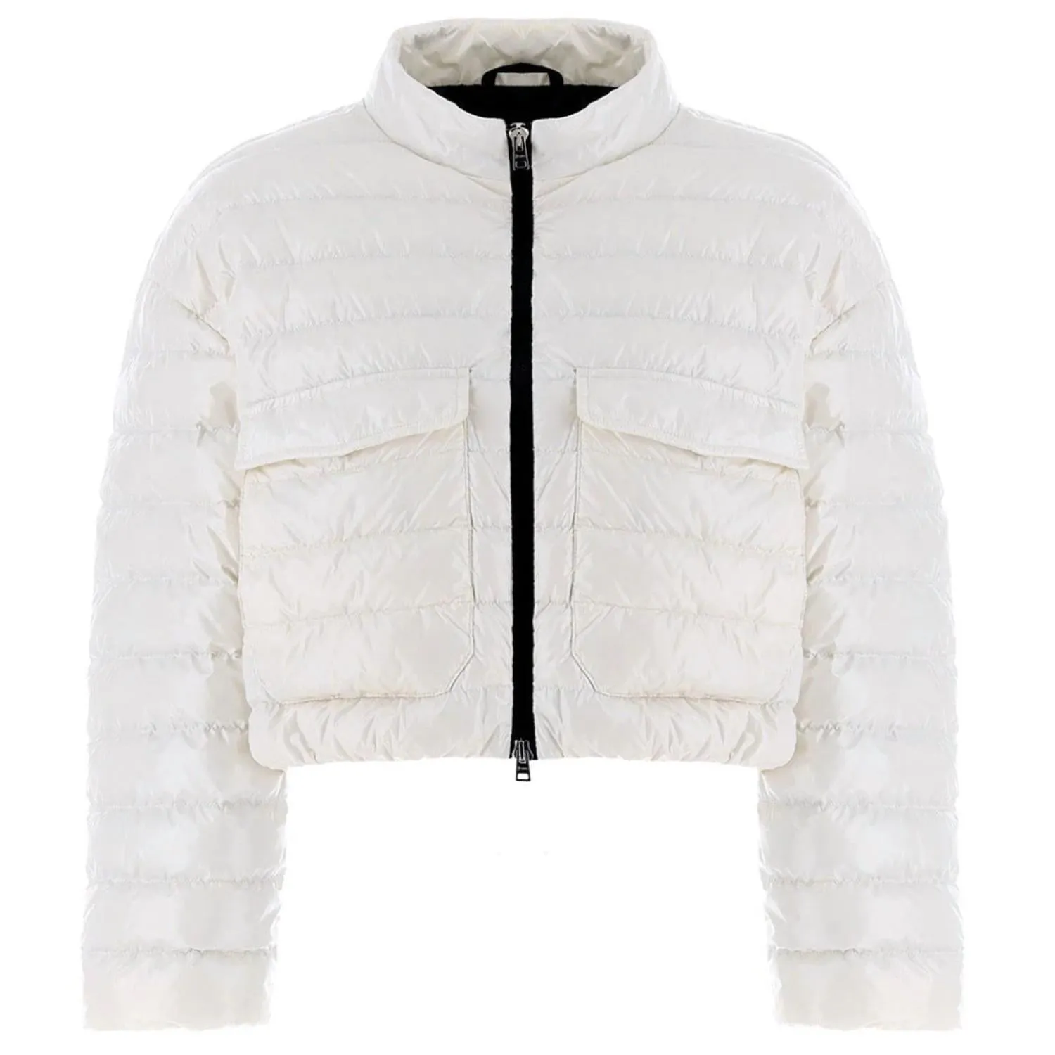 Herno - Gloss Crop Bomber Jacket