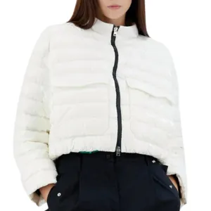 Herno - Gloss Crop Bomber Jacket