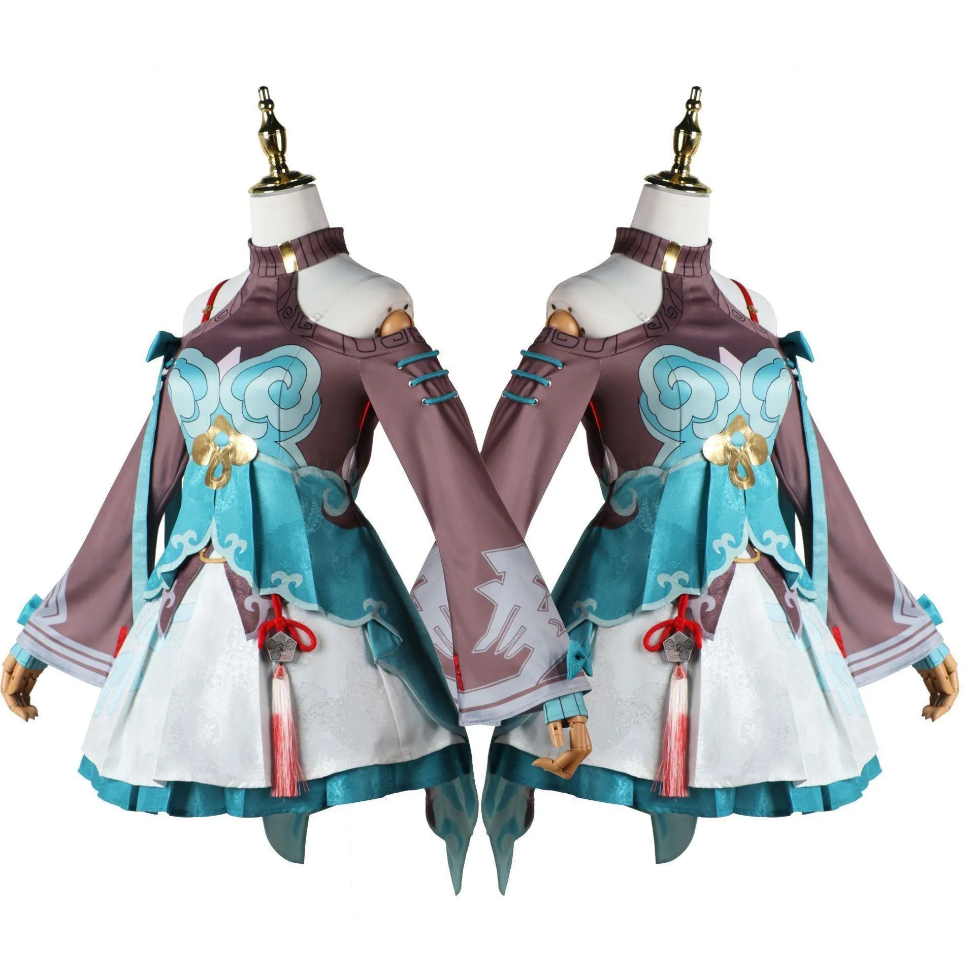 Honkai: Star Rail Qingque Cosplay Costume 2