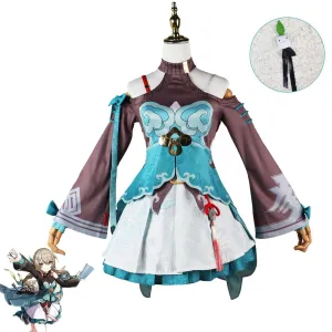 Honkai: Star Rail Qingque Cosplay Costume 2