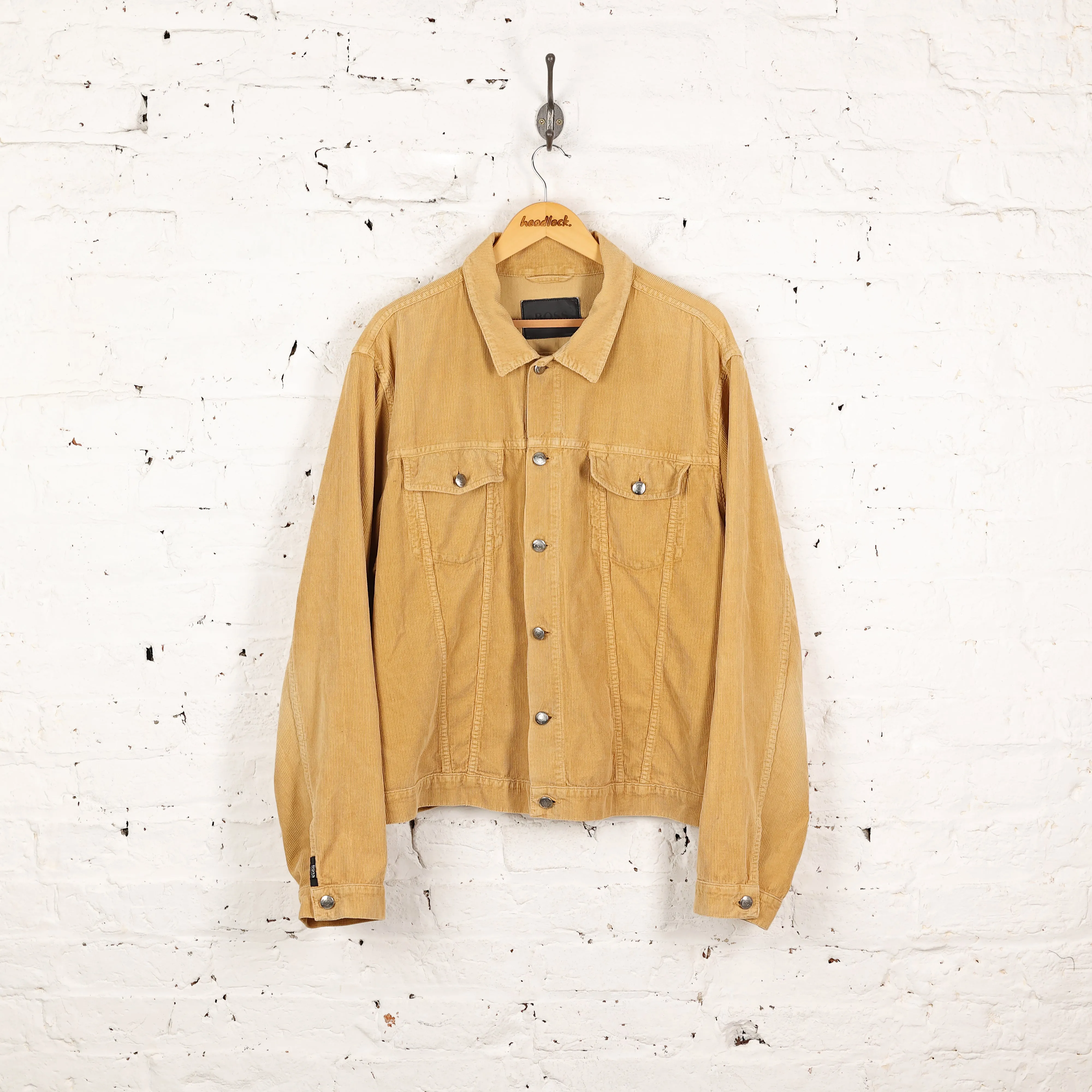 Hugo Boss Corduroy Jacket - Beige - XL