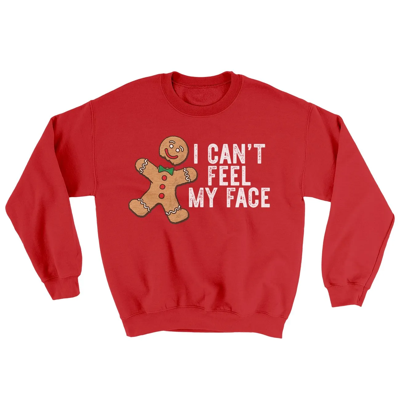 I Can't Feel My Face Ugly Sweater