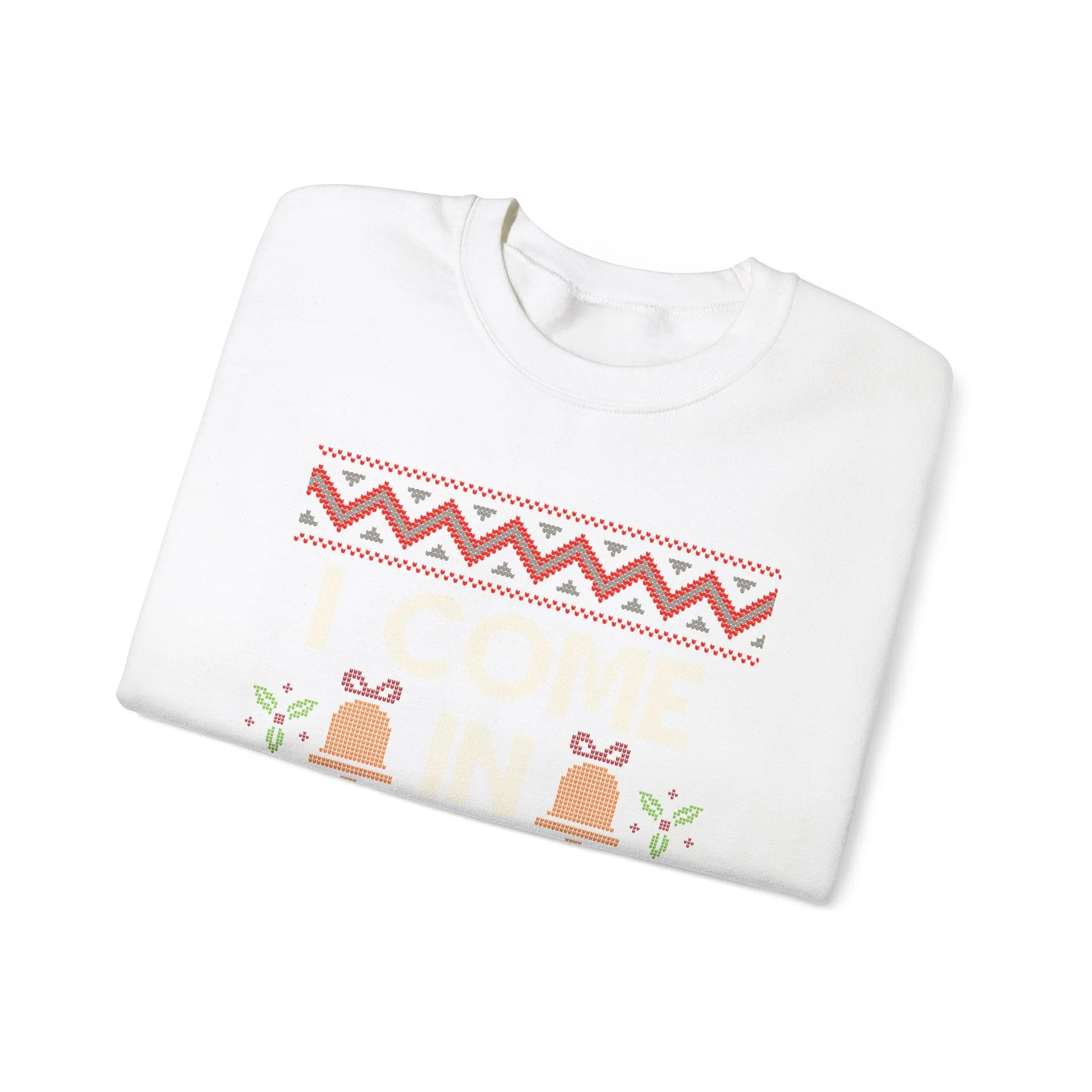 I Come In Peace Sweatshirt