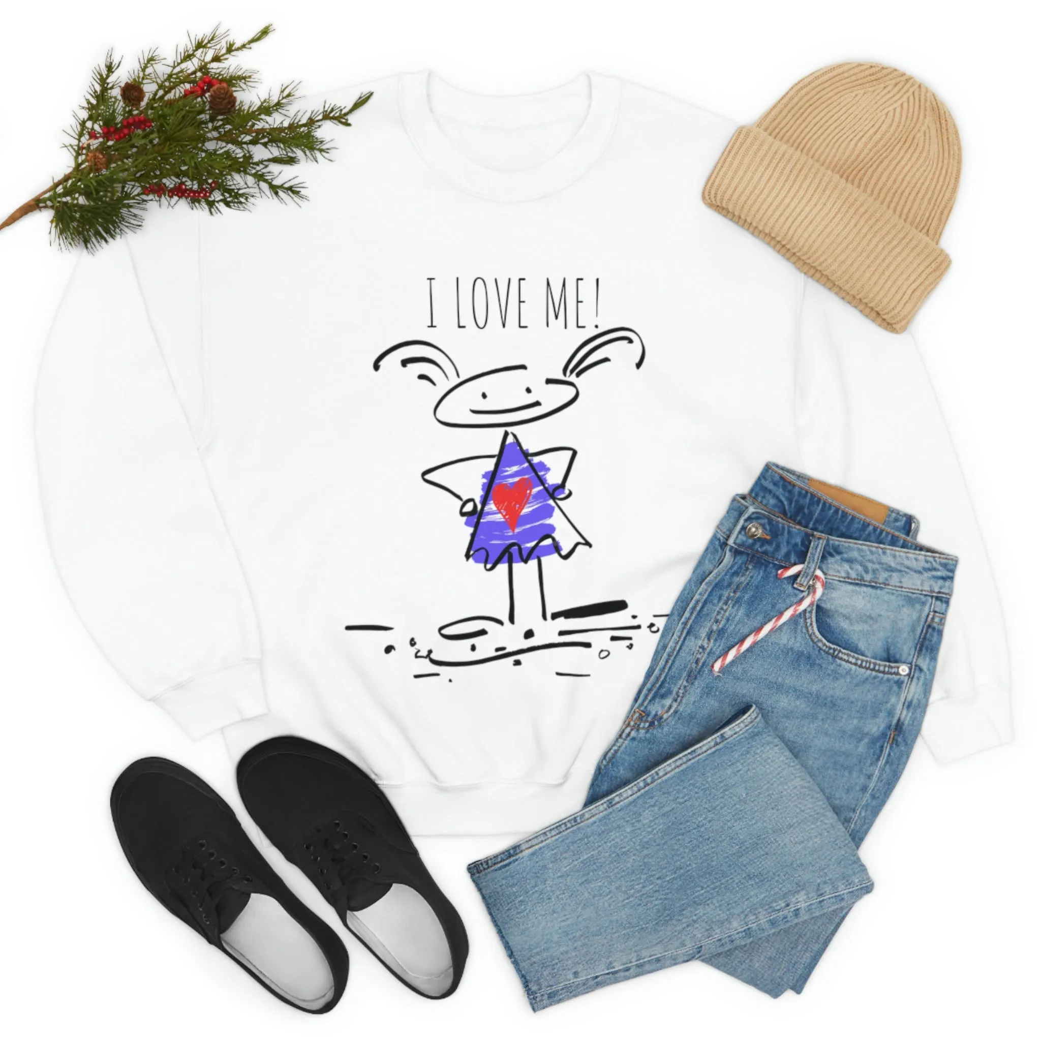 'I Love Me' Unisex Sweatshirt