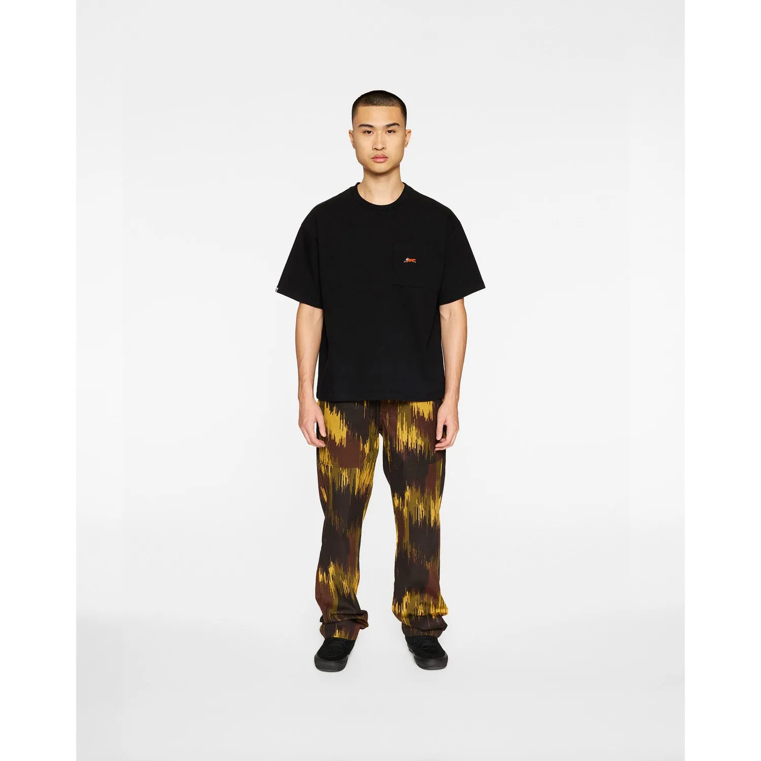 ICECREAM Men Heavy SS Knit Crop Fit Stretch Limo