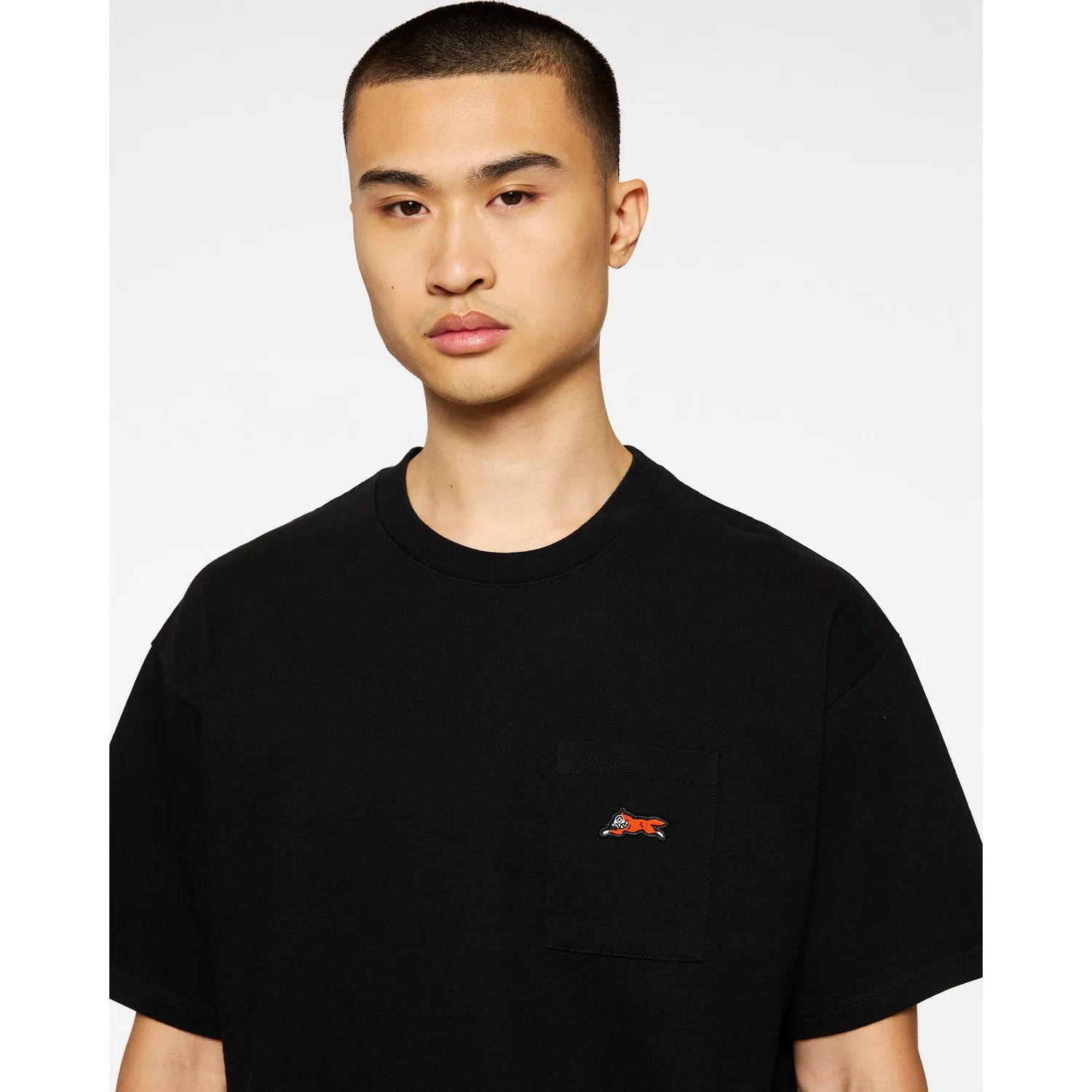 ICECREAM Men Heavy SS Knit Crop Fit Stretch Limo