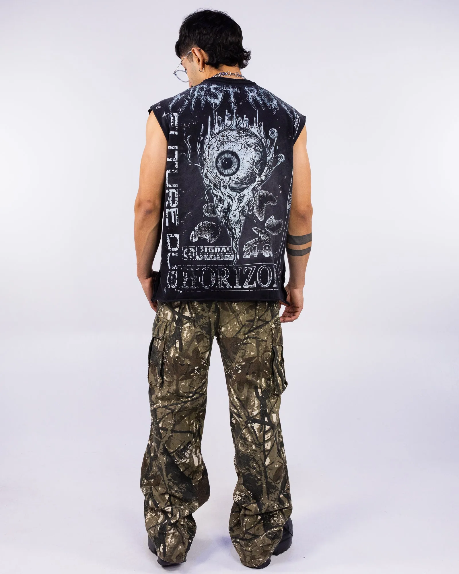 In Hiding Camo Baggy Unisex Cargo Pants