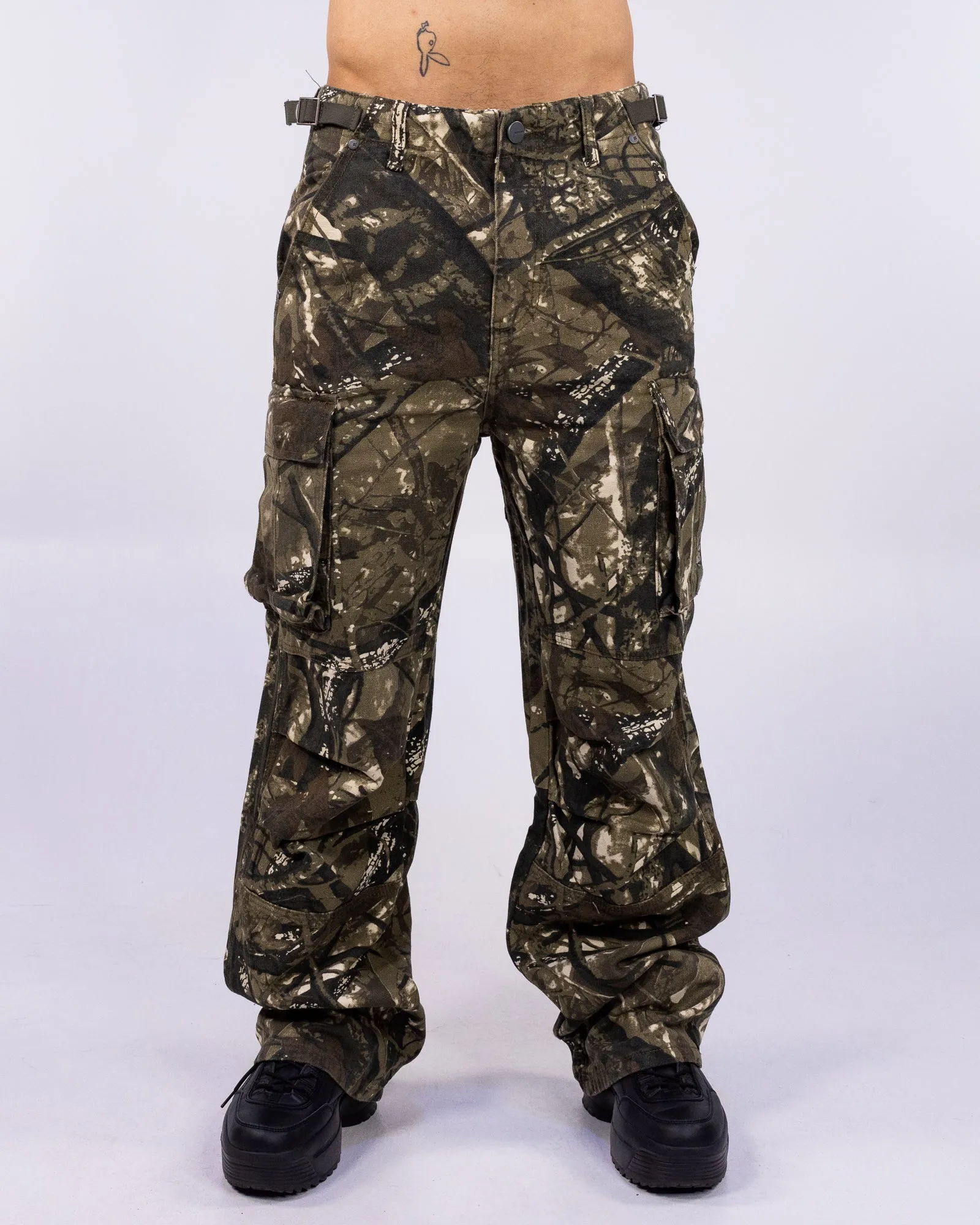In Hiding Camo Baggy Unisex Cargo Pants