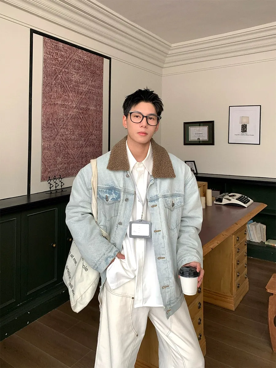 Insulated Sherpa Lining Denim Jacket