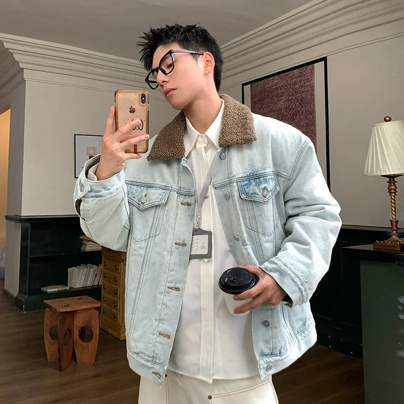 Insulated Sherpa Lining Denim Jacket
