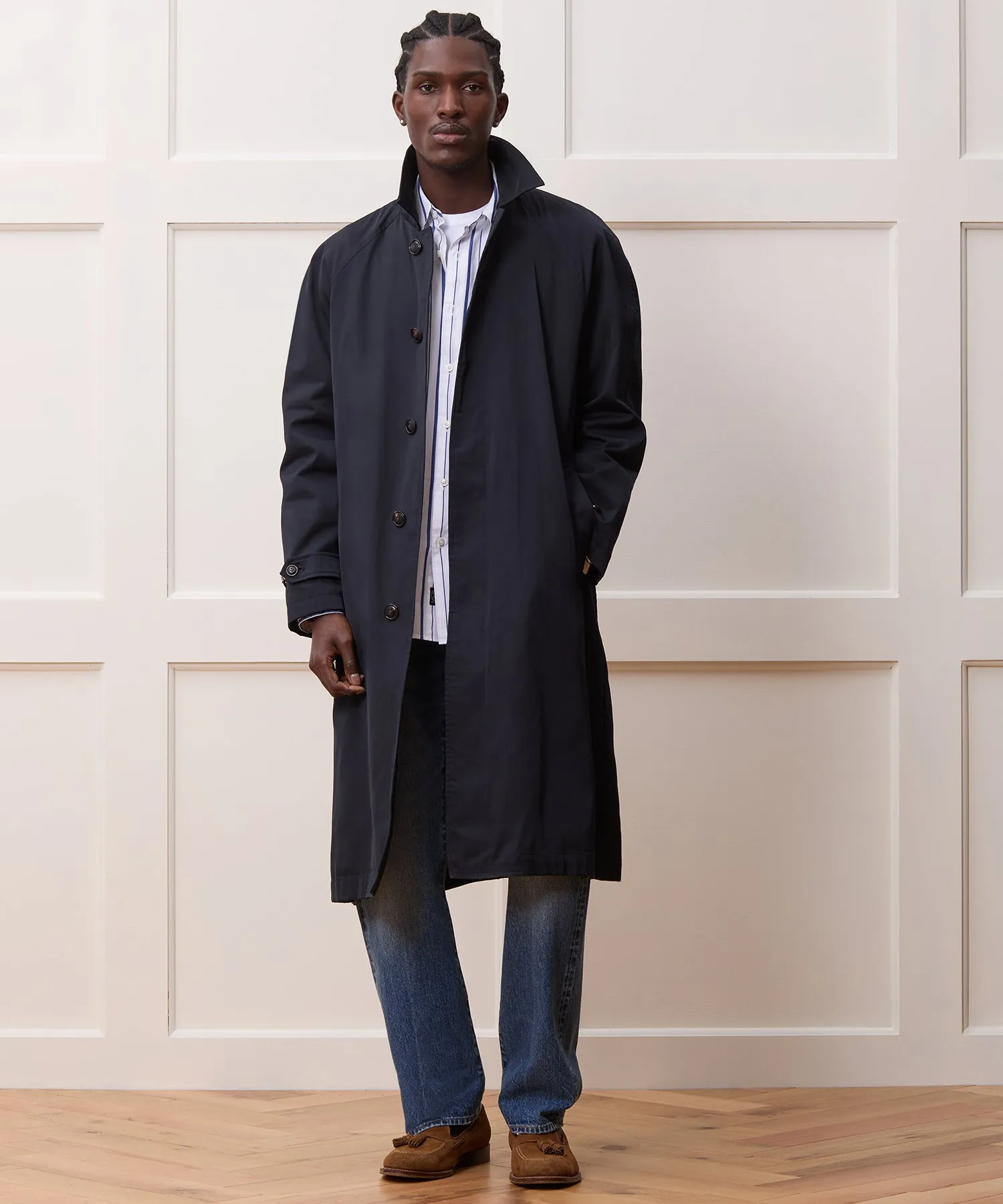 Italian Nylon Trench Coat