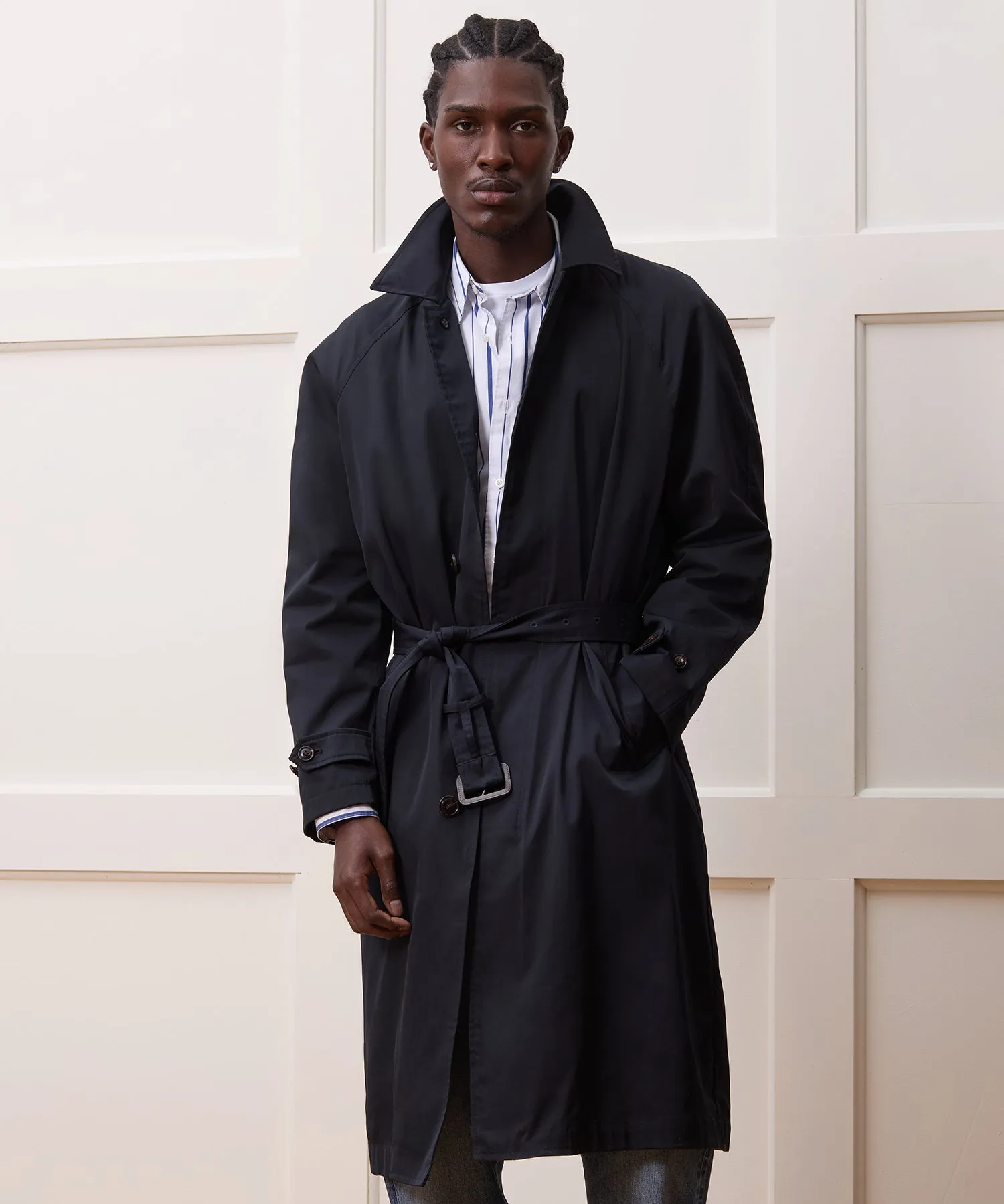 Italian Nylon Trench Coat