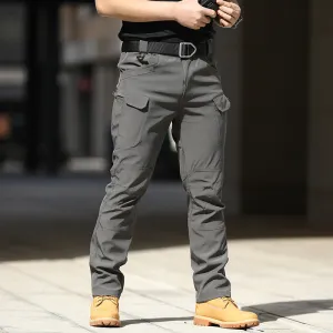 IX9 Multi-pocket Overalls Mens Outdoor Waterproof Canvas Fabric Woven Customization Casual Camo Straight Pockets tactical pants
