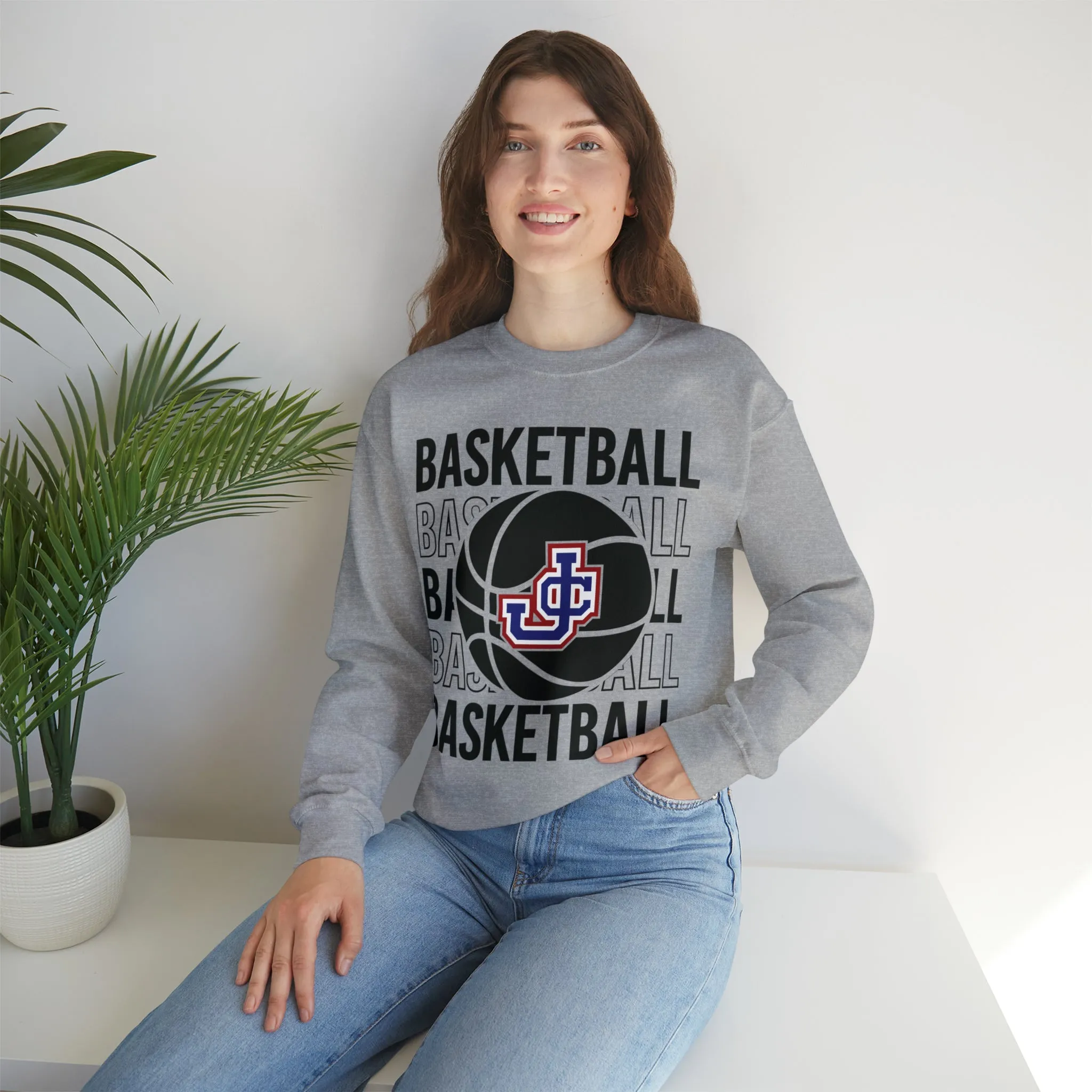 Jennings Co Basketball Crewneck Sweatshirt