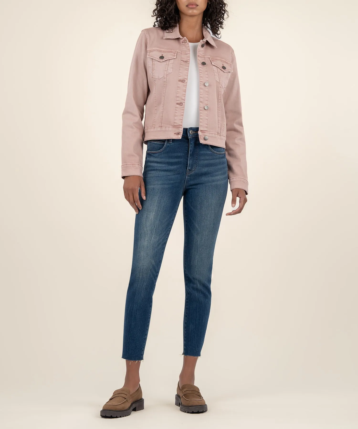 Julia Crop Denim Jacket
