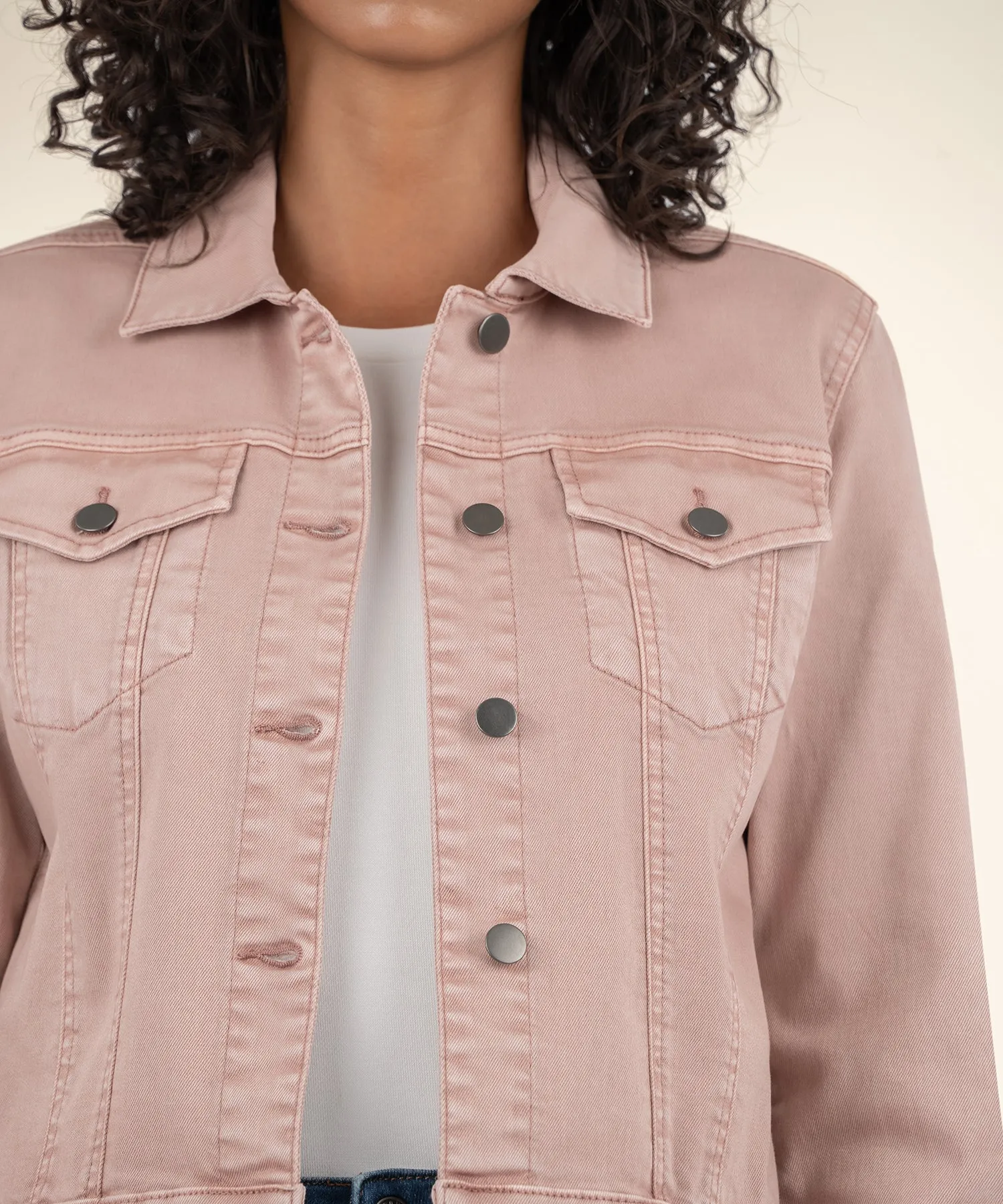Julia Crop Denim Jacket