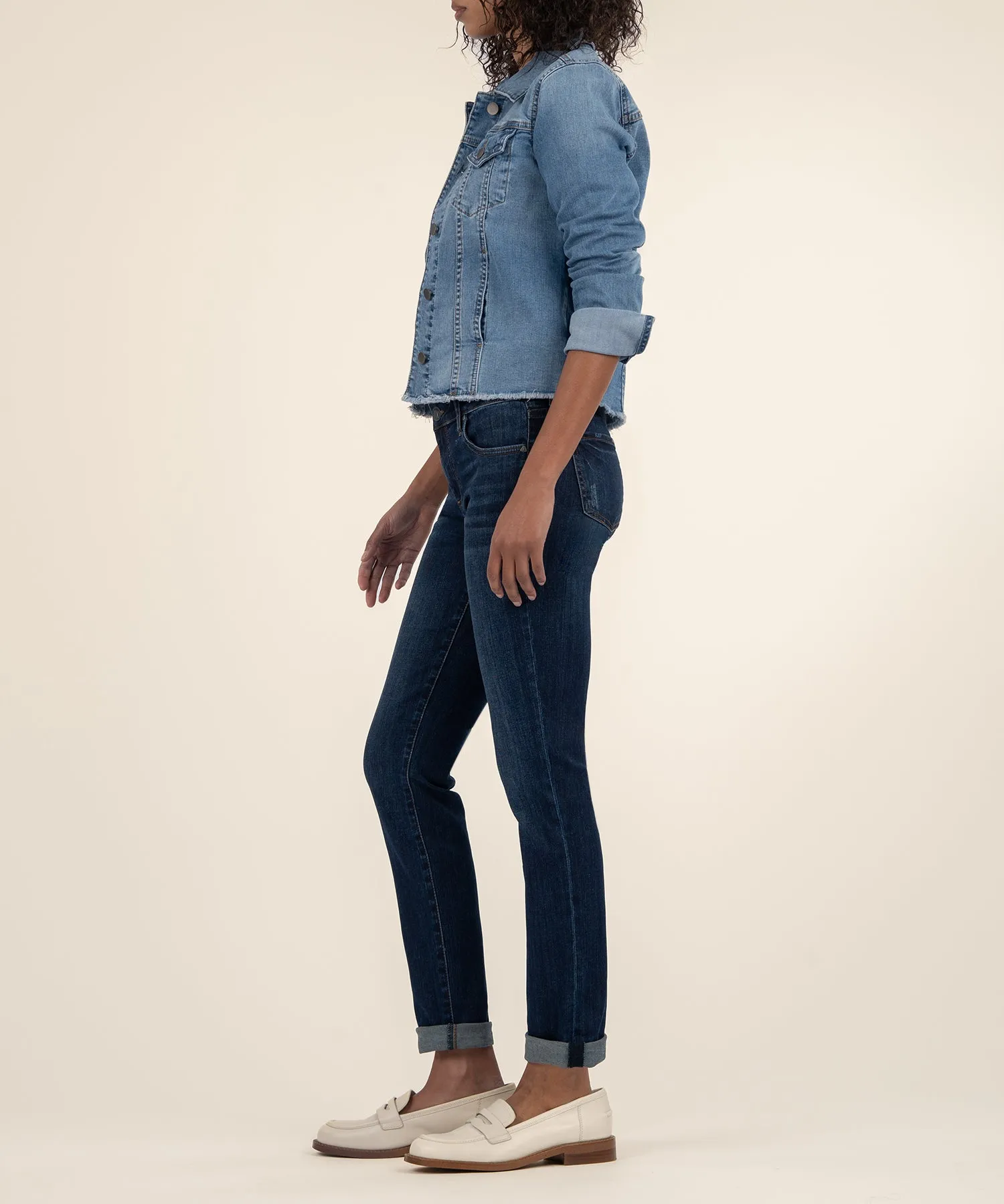 Julia Crop Denim Jacket