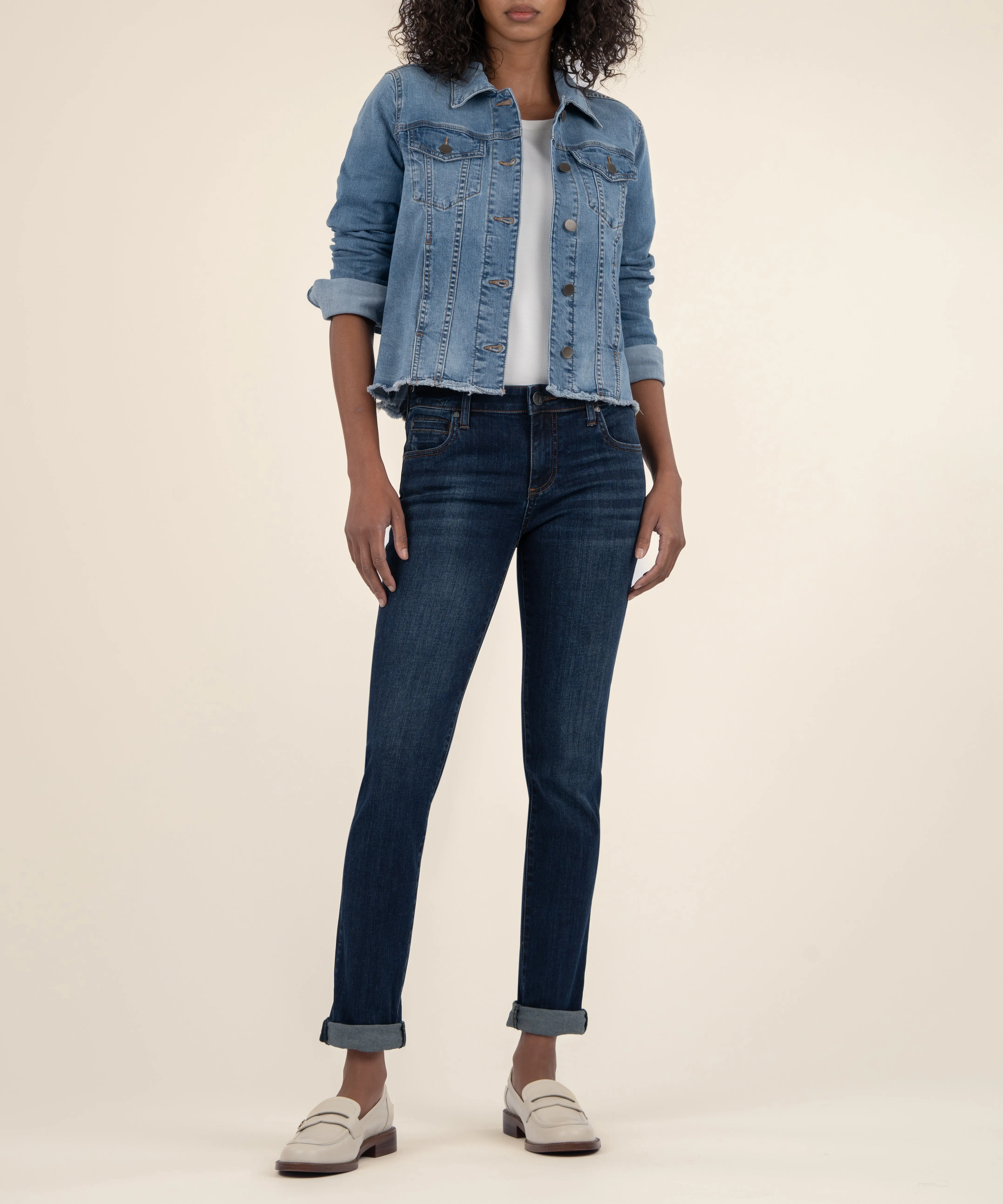 Julia Crop Denim Jacket