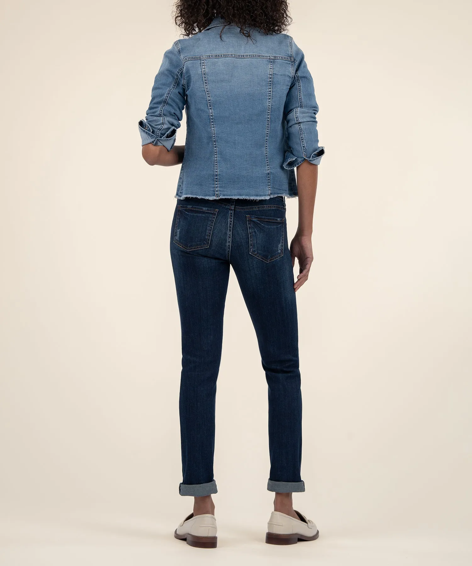 Julia Crop Denim Jacket