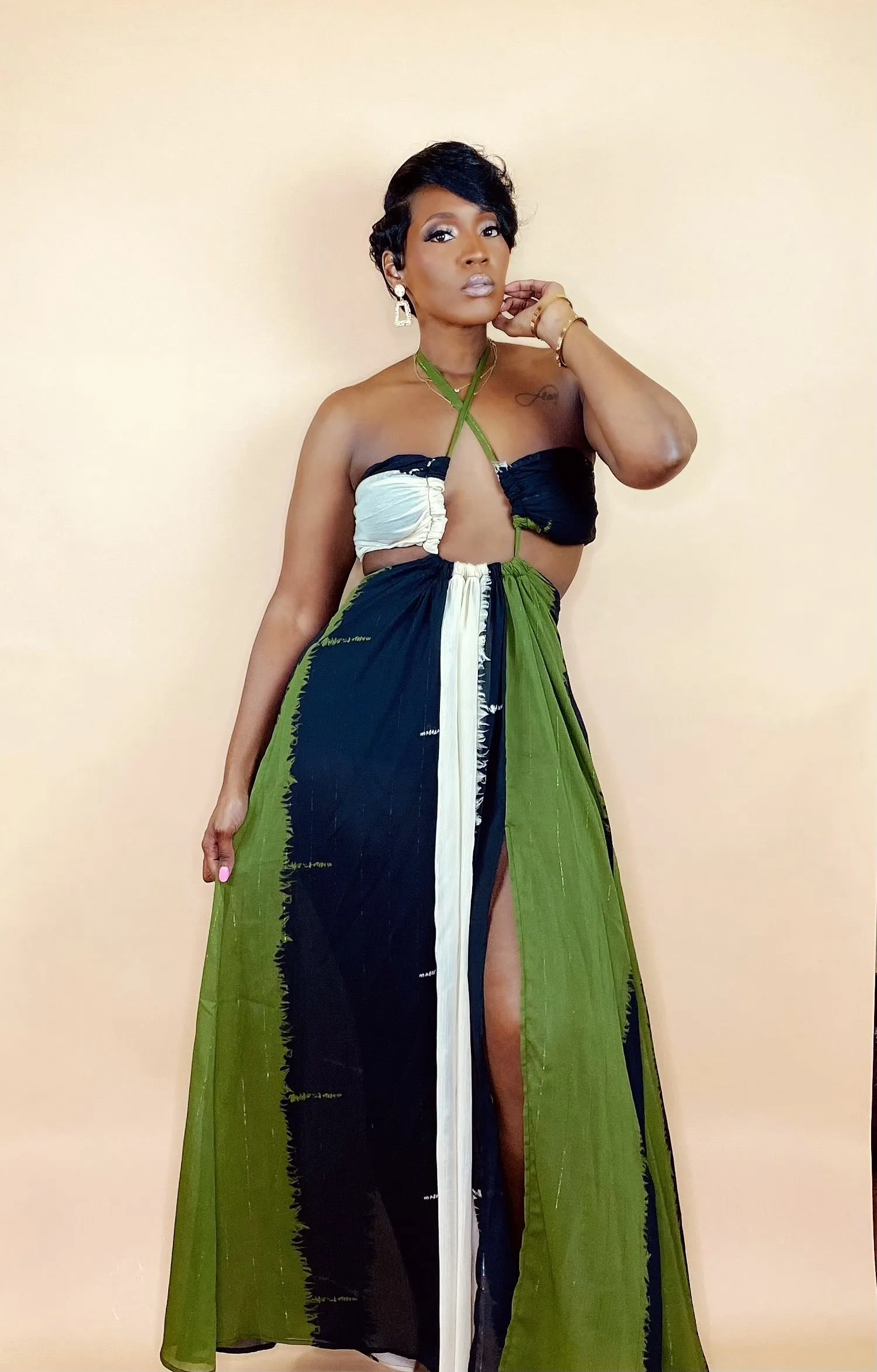 JUNGLE FEVER MAXI DRESS