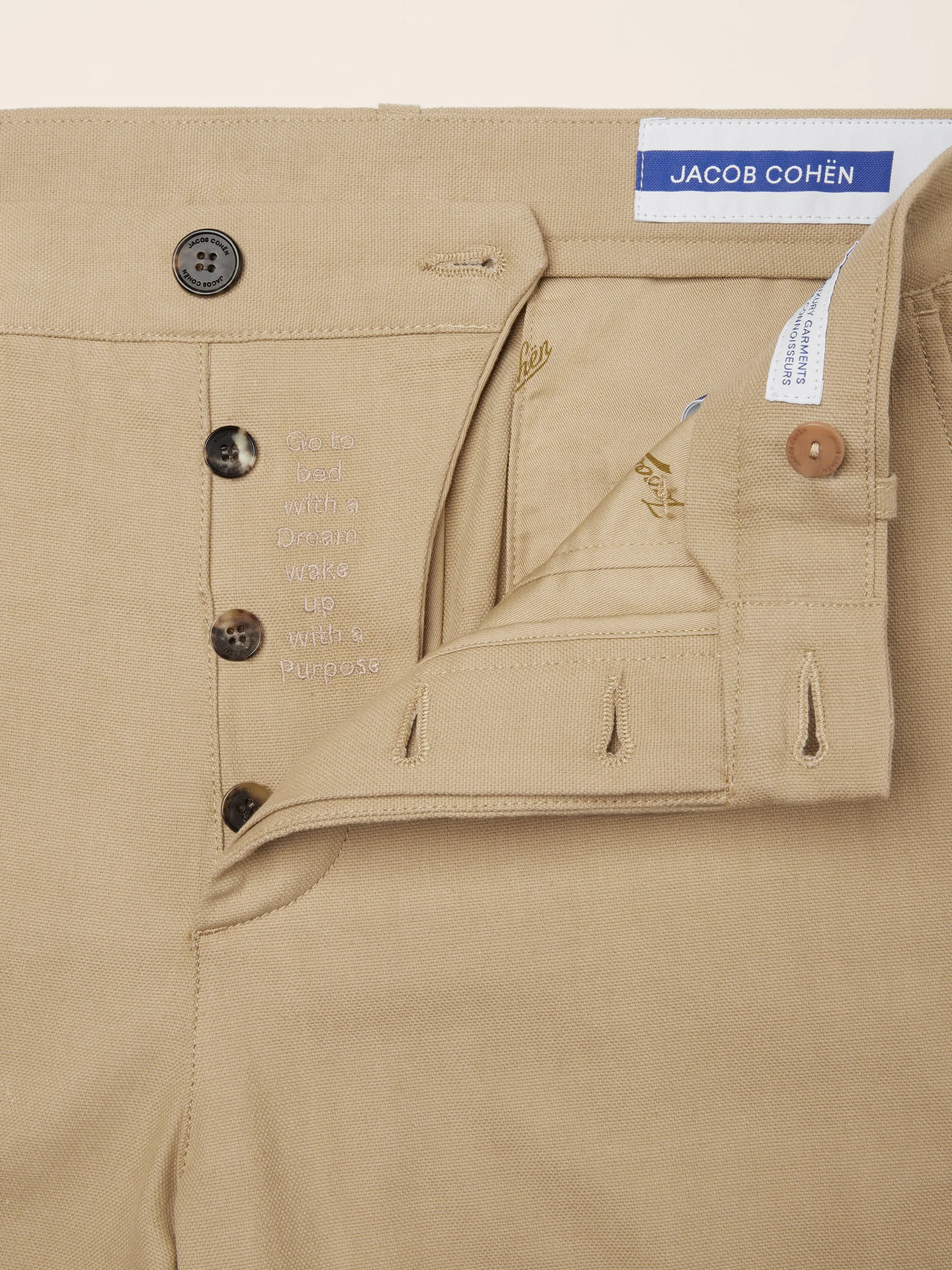 Justin - Pants in Cotton Canvas