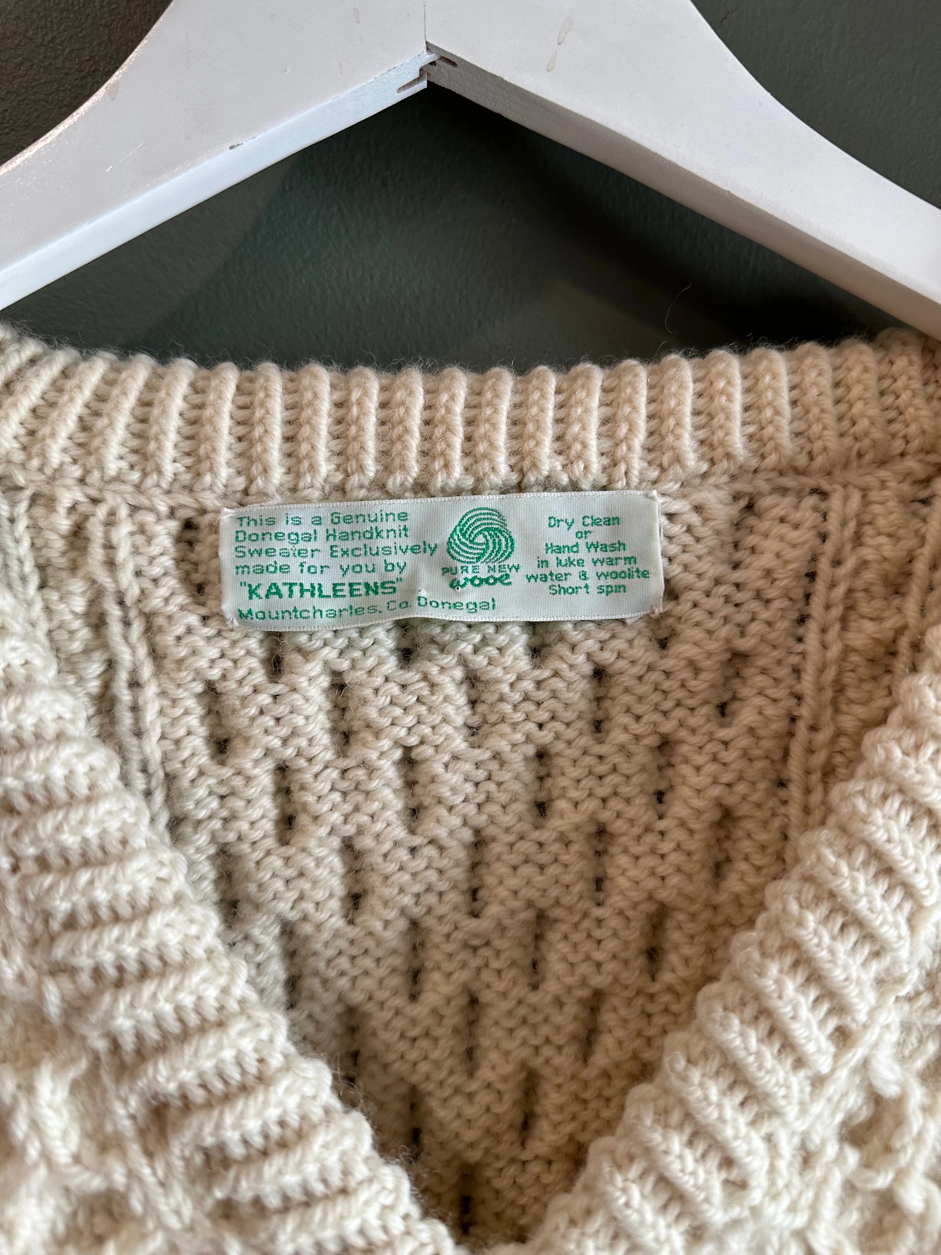 Kathleen Sweater, 1970’s 42” Bust