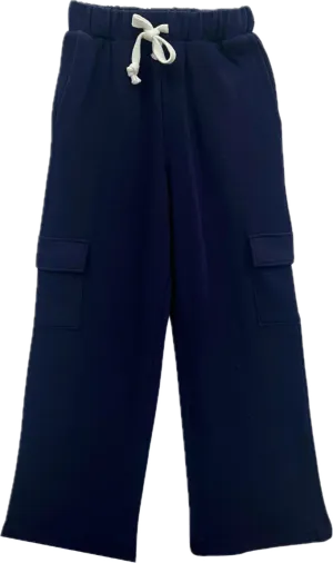 KATIEJ NYC- TWEEN HOPE CARGO LOUNGE PANTS (evening blue)