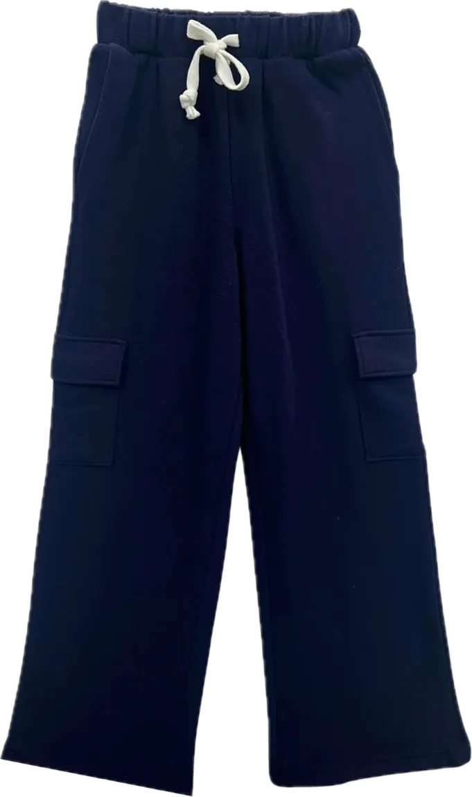 KATIEJ NYC- TWEEN HOPE CARGO LOUNGE PANTS (evening blue)