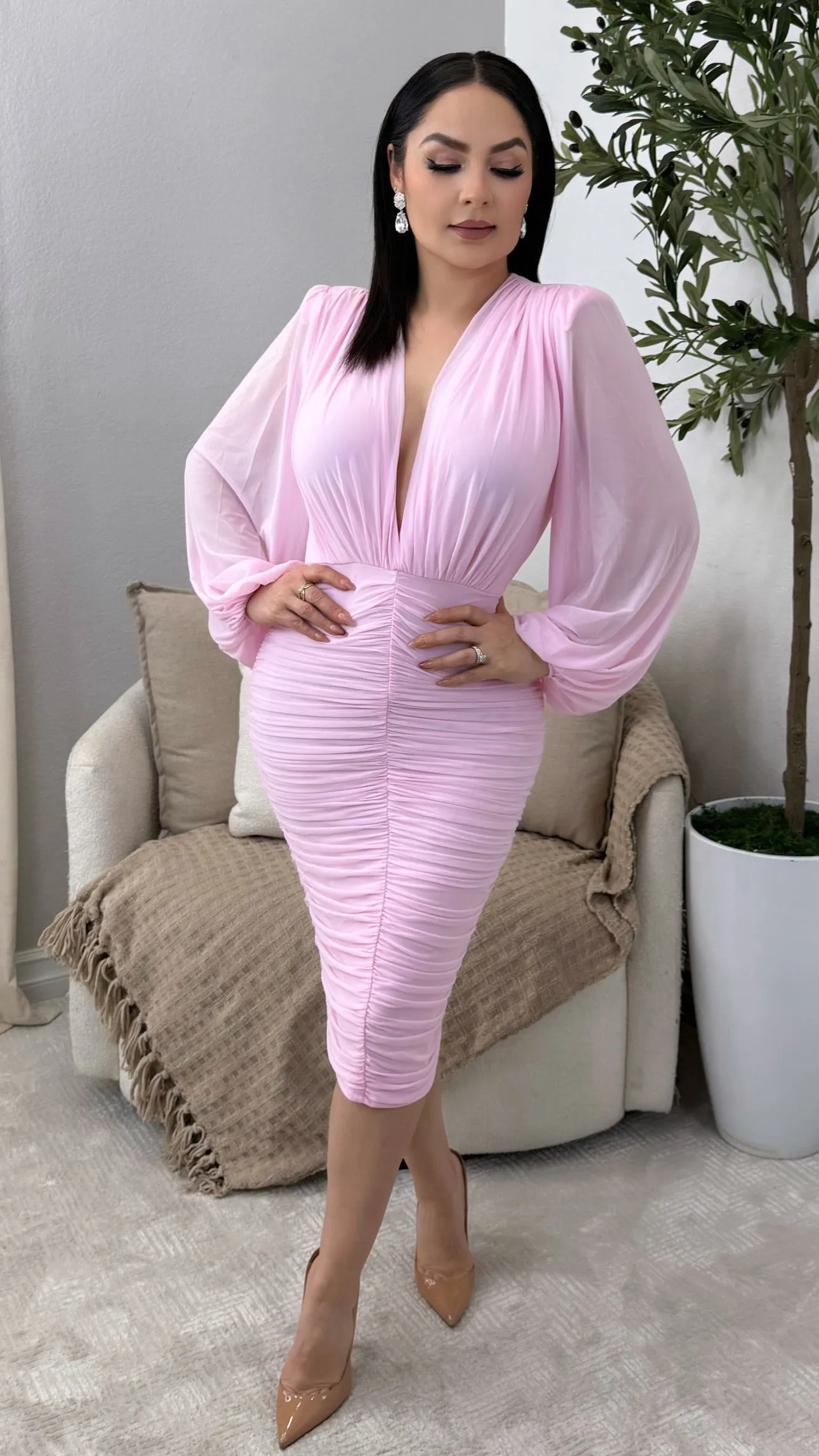 KENDALL PINK DRESS