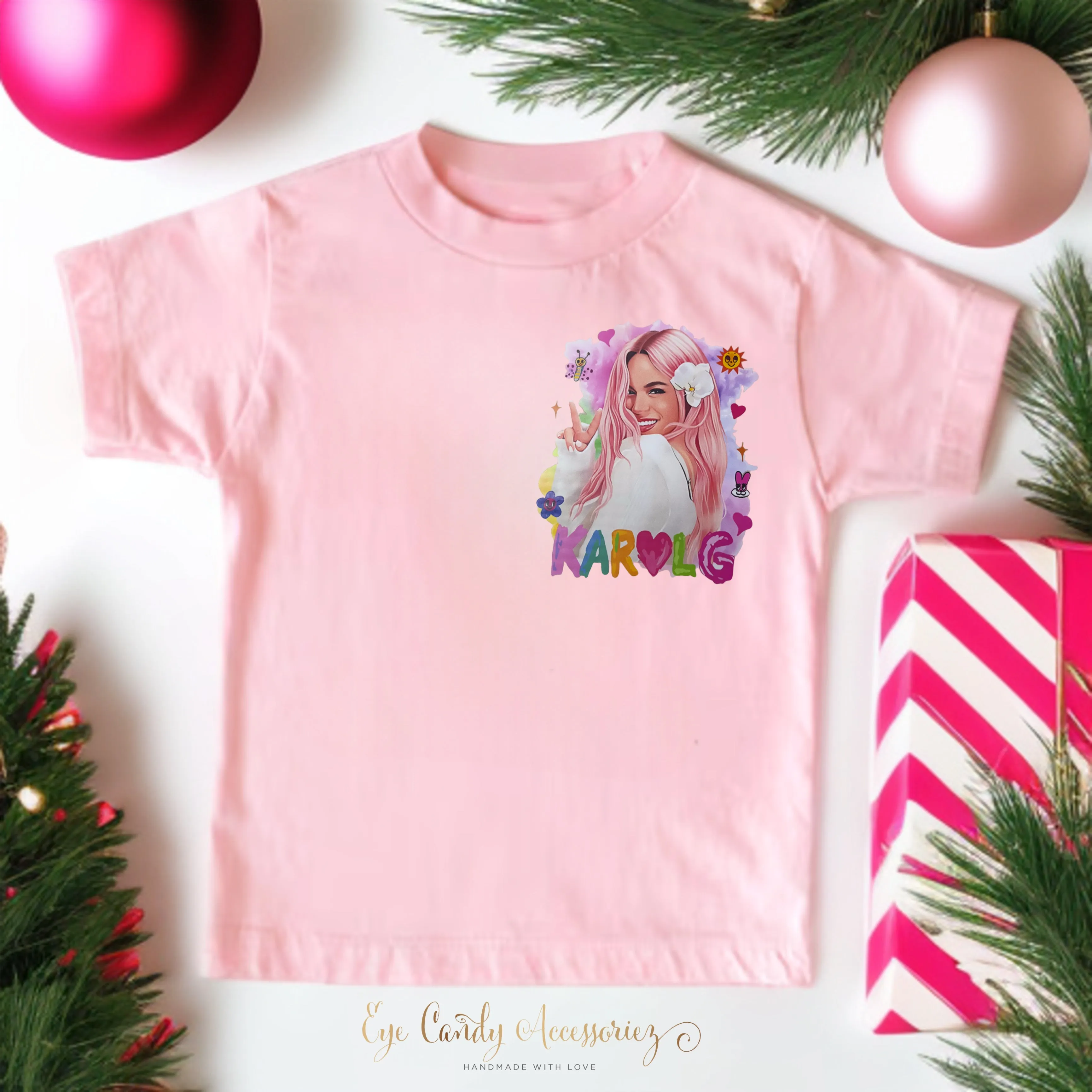 KG Pink Hair- Infant & Toddler- T-Shirt/Onesie/Sweater