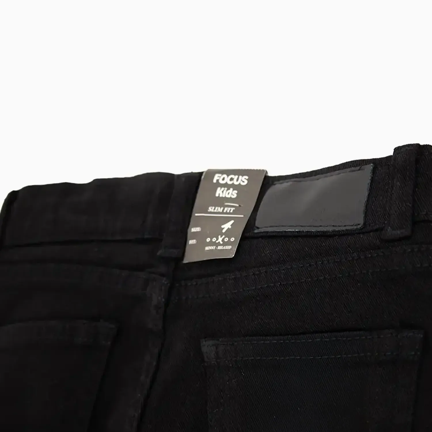 Kid's Cargo Distre Stacked Denim Pant