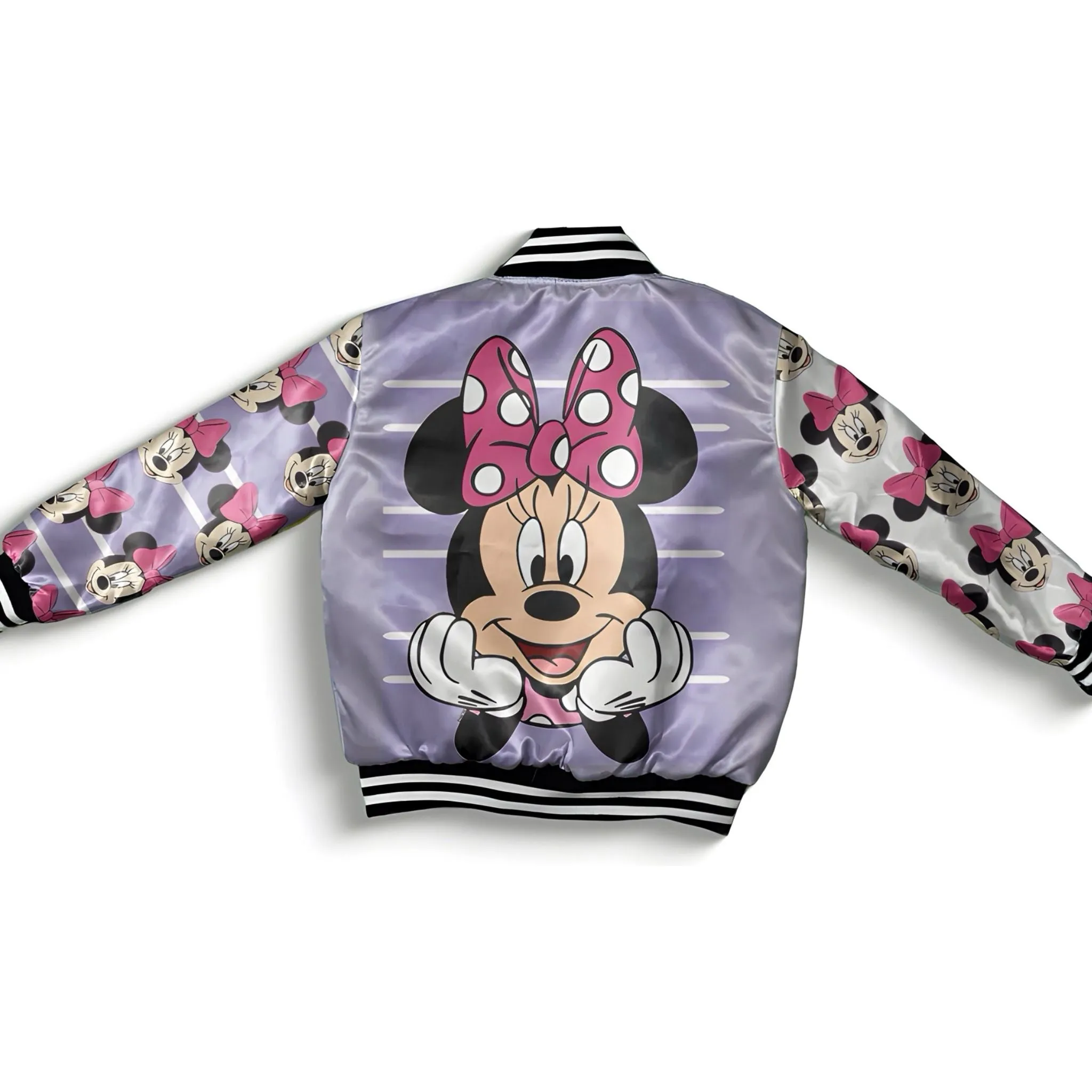 Kids Minnie purp Bomber