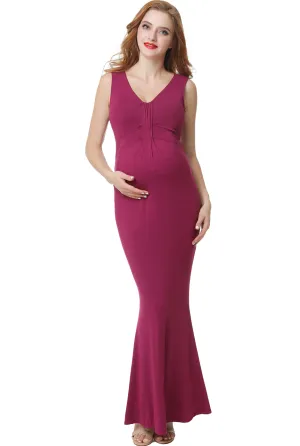 Kimi   Kai Maternity "Edrei" Mermaid Maxi Dress