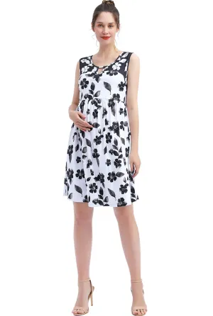 Kimi   Kai Maternity "Eliana" Skater Dress