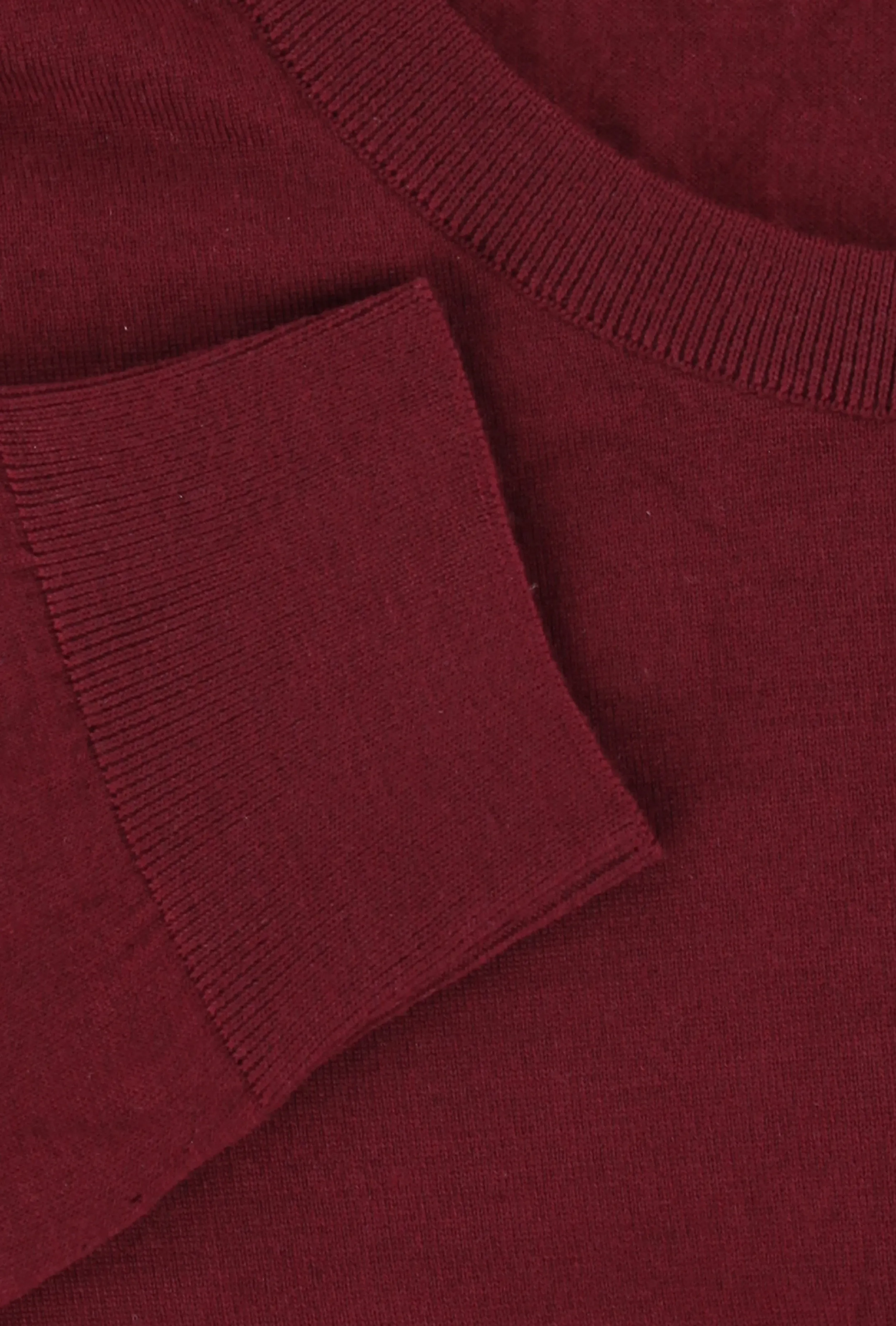 Kiton Burgundy Red Crewneck Sweater