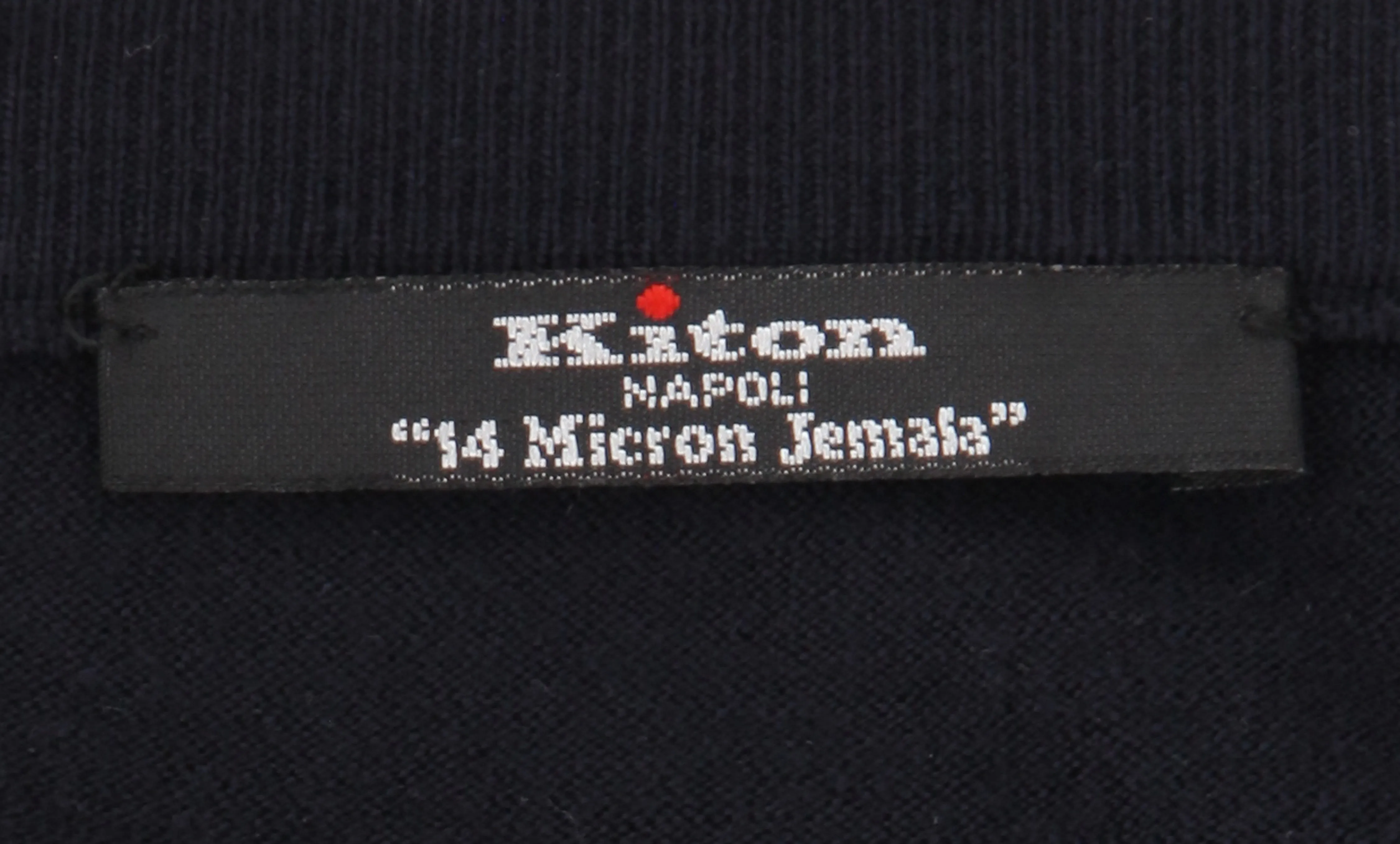 Kiton Midnight Navy Blue Crewneck Sweater