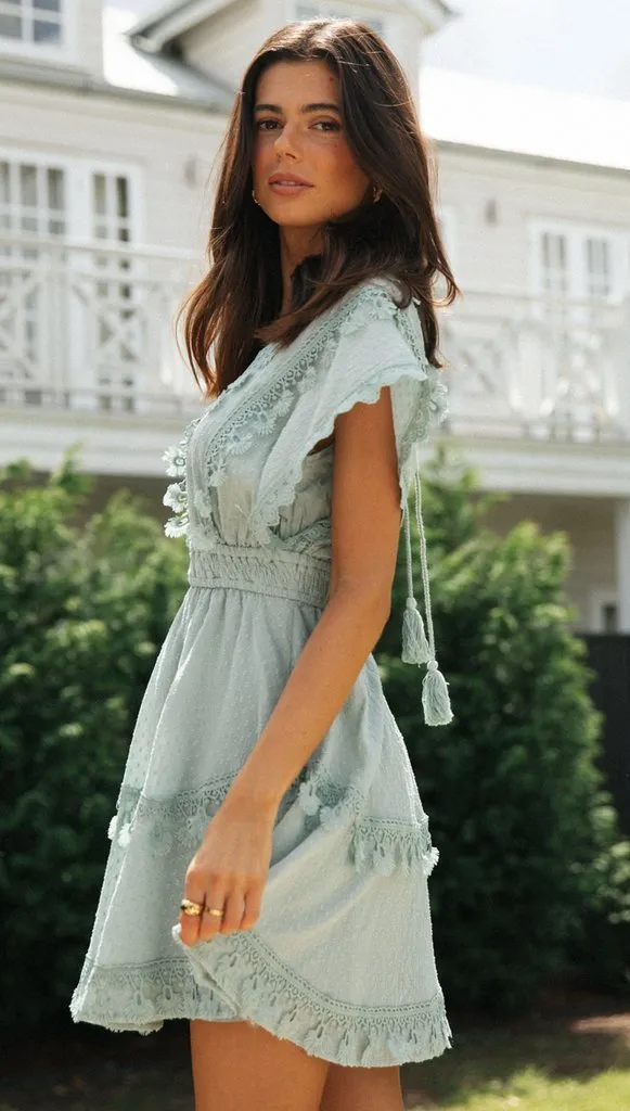 Lace Backless Sexy Short Dresses