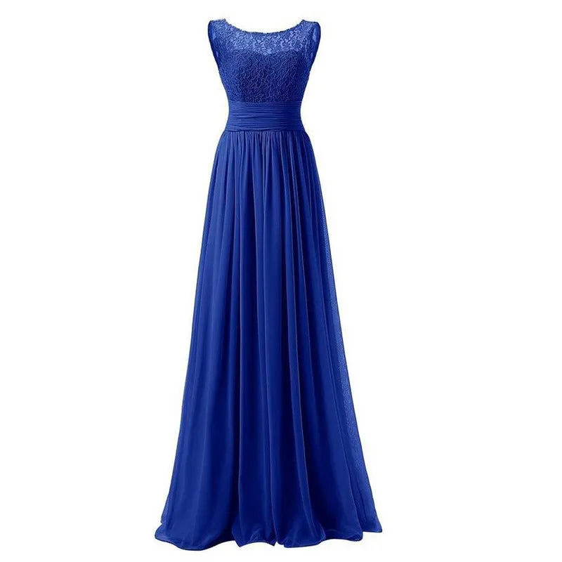 Lace Bridesmaid Dress Long Prom Wedding Maxi Dress Bodycon Party Dress